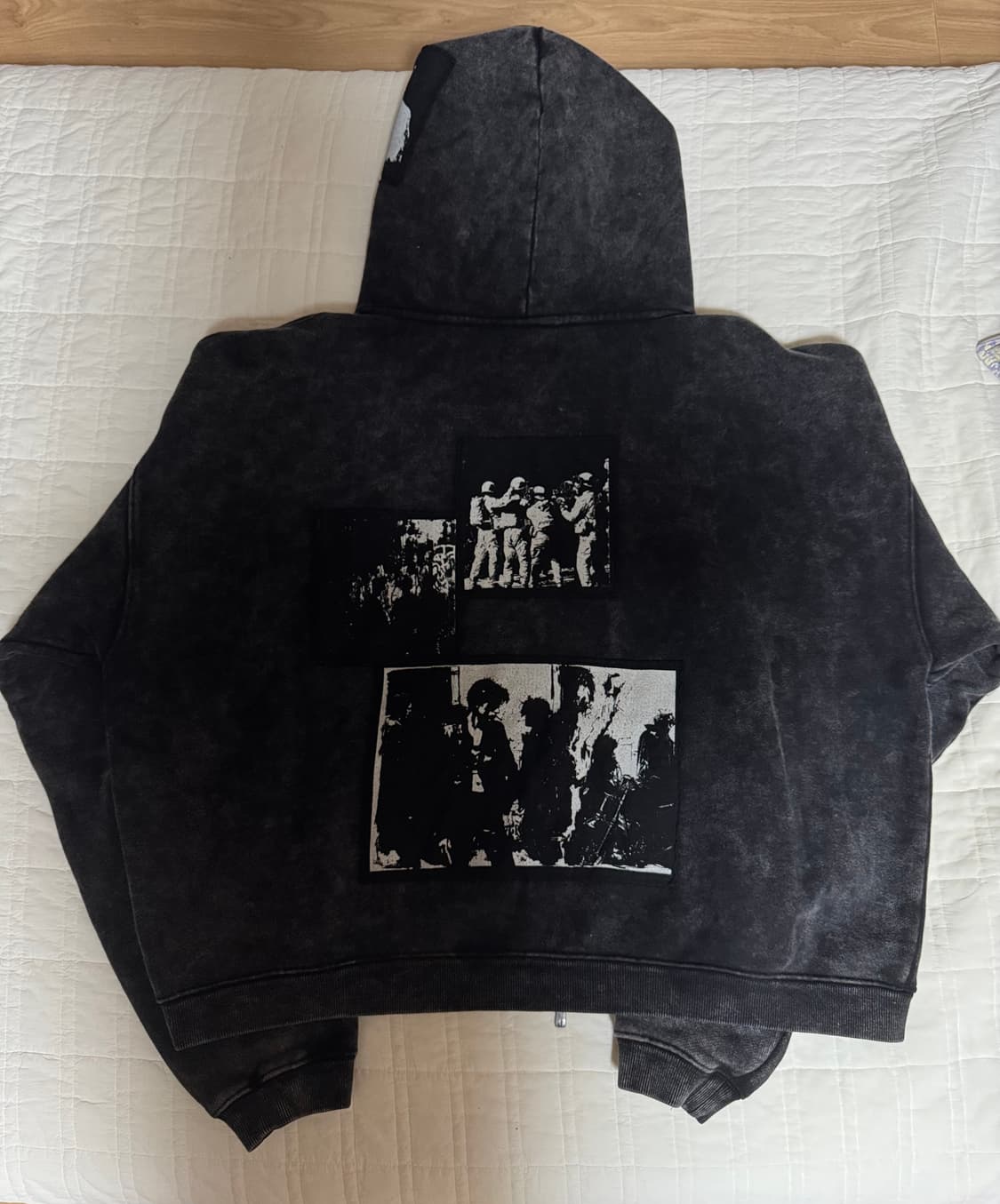 에모스탠스클럽 워싱 패치 후드집업 [1] 상품이미지2