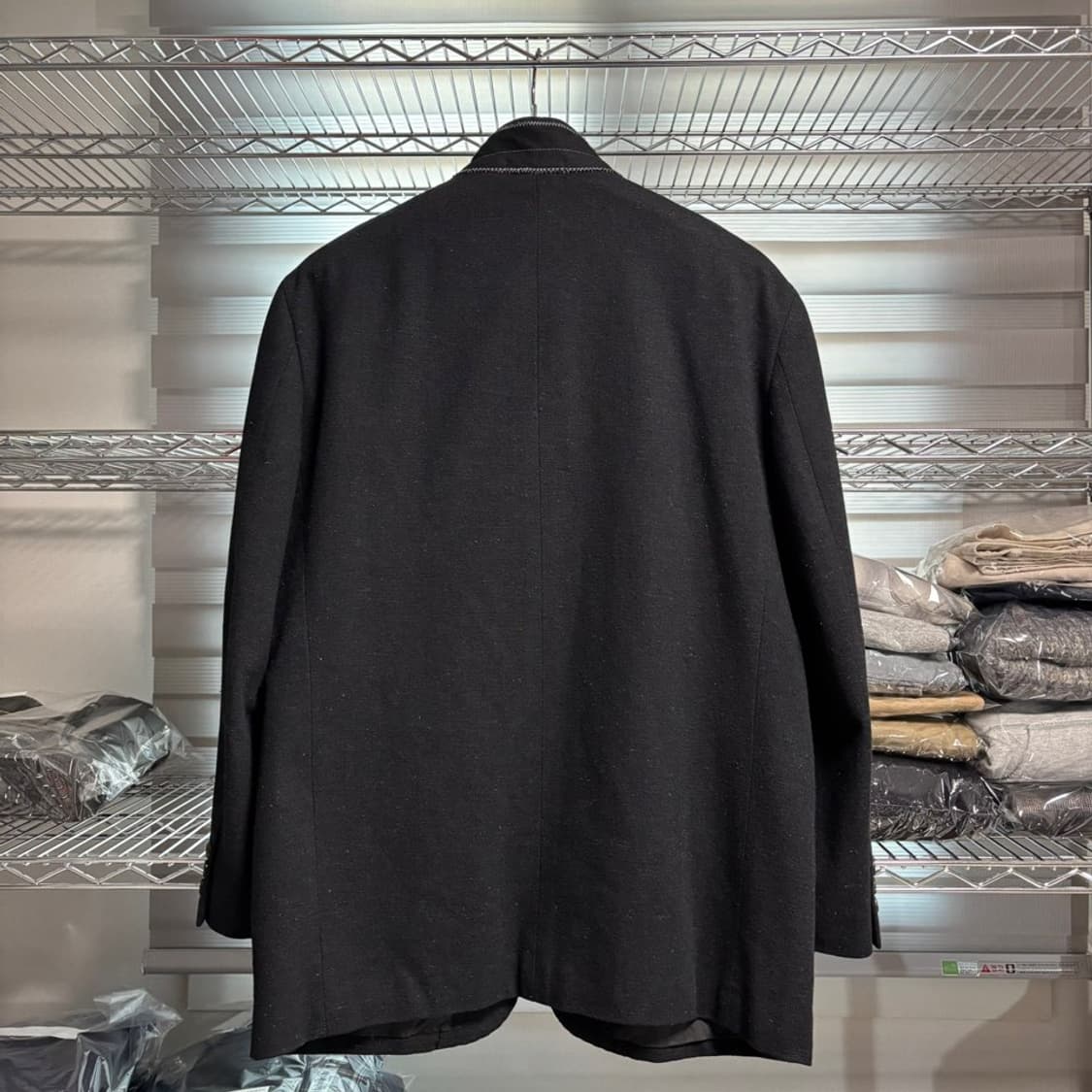 M) 꼼데가르송 옴므 울 트위드 블레이저 상품이미지5