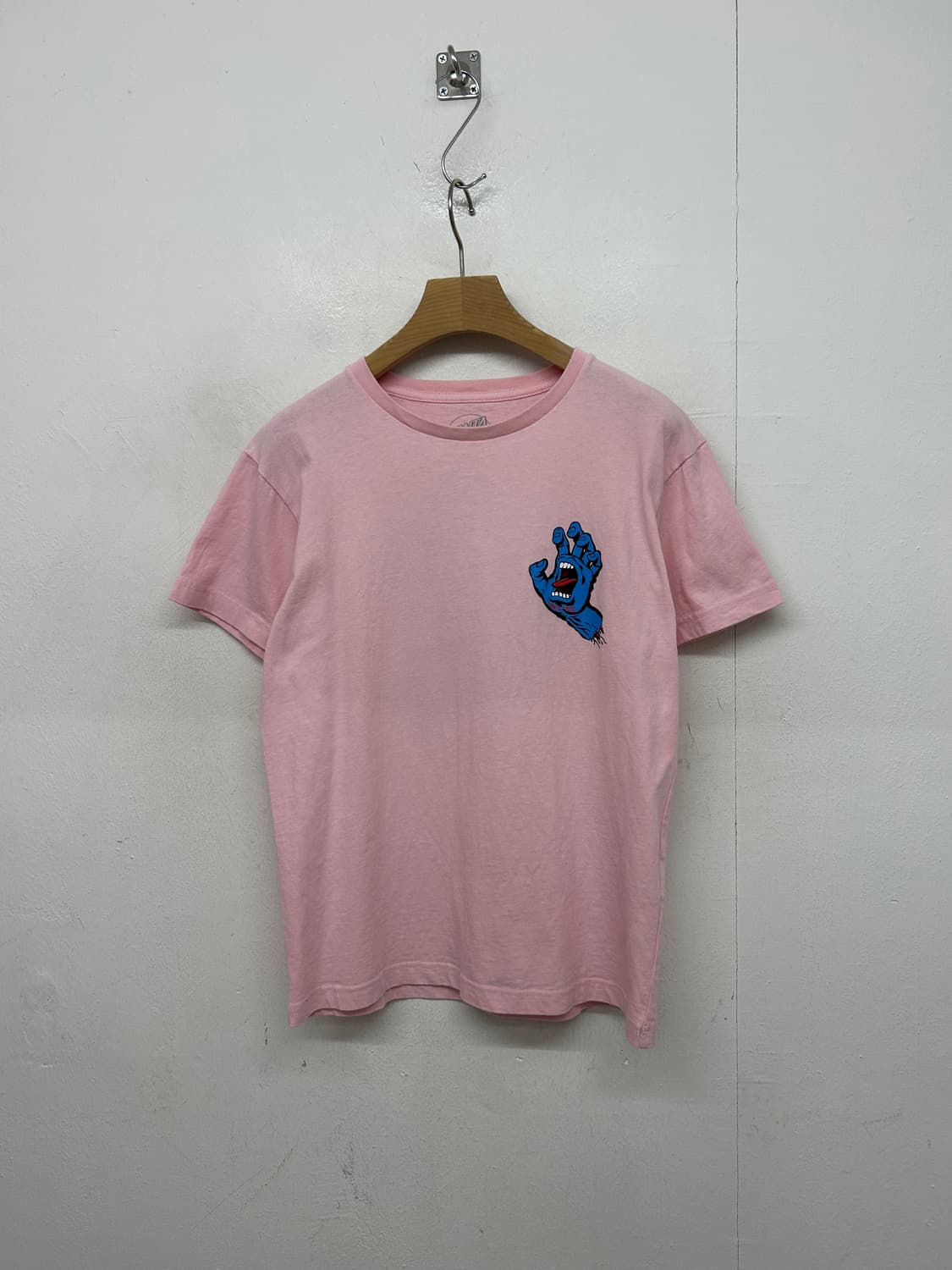 산타크루즈 스크리밍 핸드 핑크 티셔츠 상품이미지1