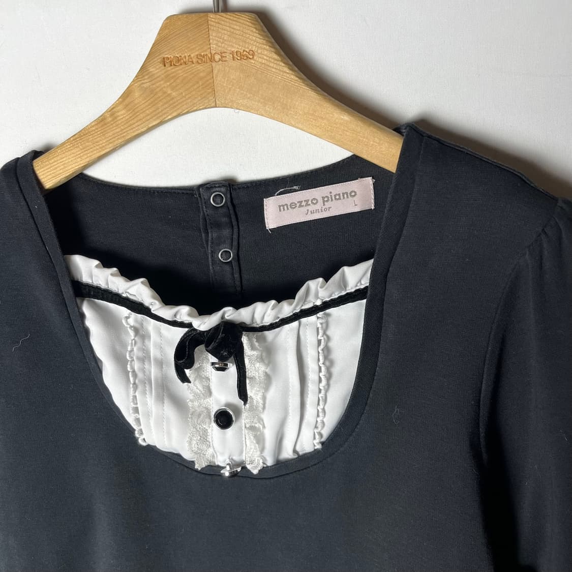 [mezzo piano] 메조피아노 레이어드 롱슬리브 상품이미지2