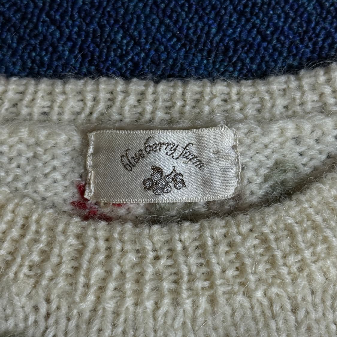 모리걸 플라워 니트 스웨터 상품이미지4