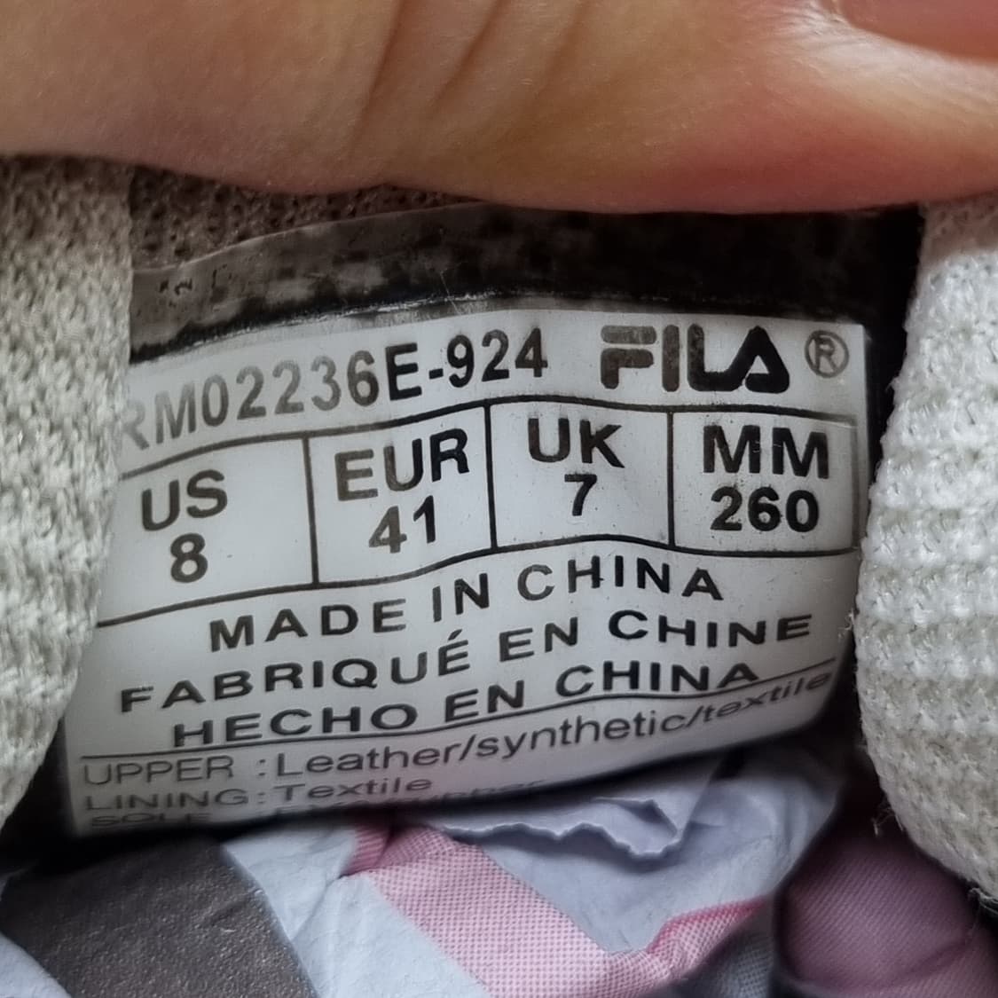 흴라 마일드본 남성운동화260 상품이미지6