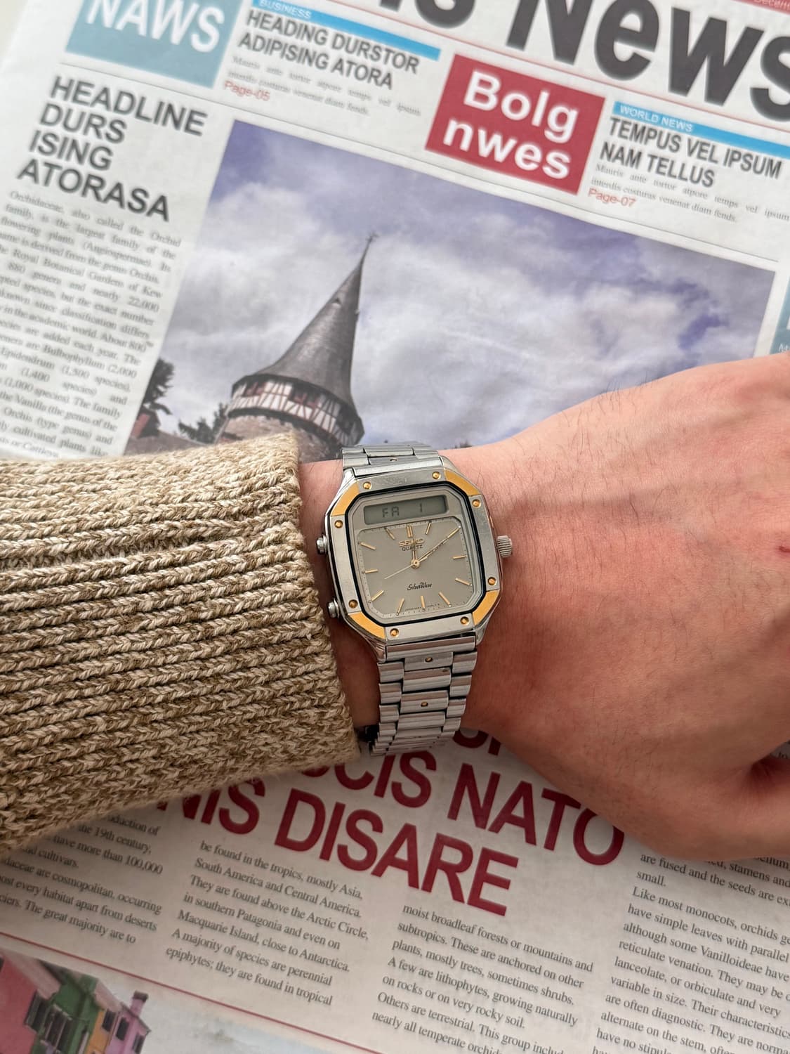 Seiko 세이코 SilverWave 아나디지 007 상품이미지6