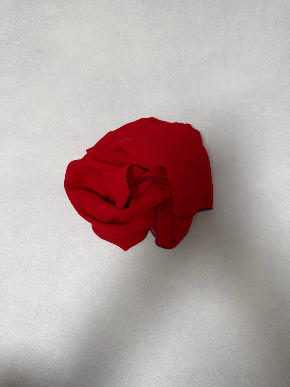 빈티지 레드 머플러 상품이미지1