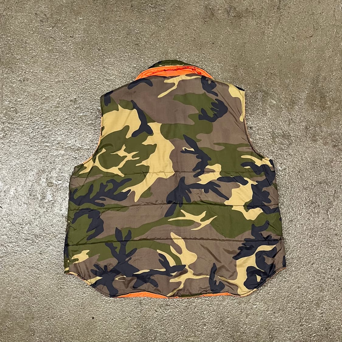 빈티지 리버시블 패딩 베스트 (105-110) 상품이미지2