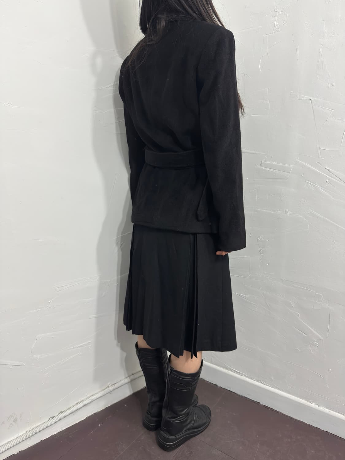 dupre-2 belt wool jacket 상품이미지6