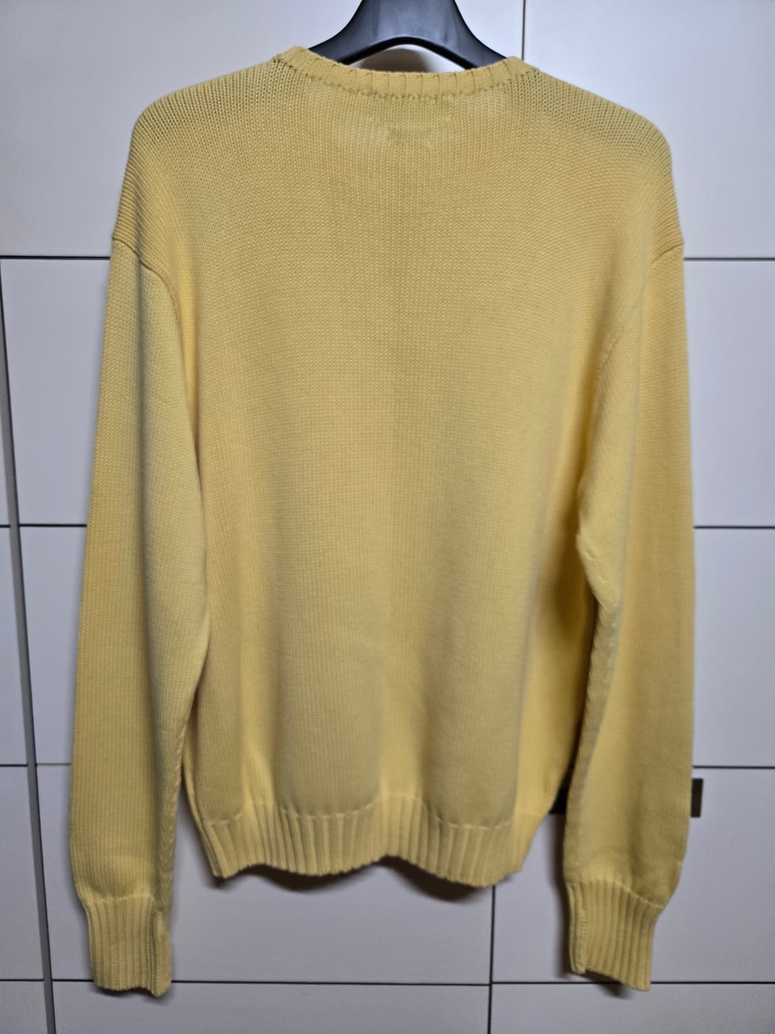 폴로 랄프로렌 남성 코튼 엘로우 니트(XL사이즈) 상품이미지4