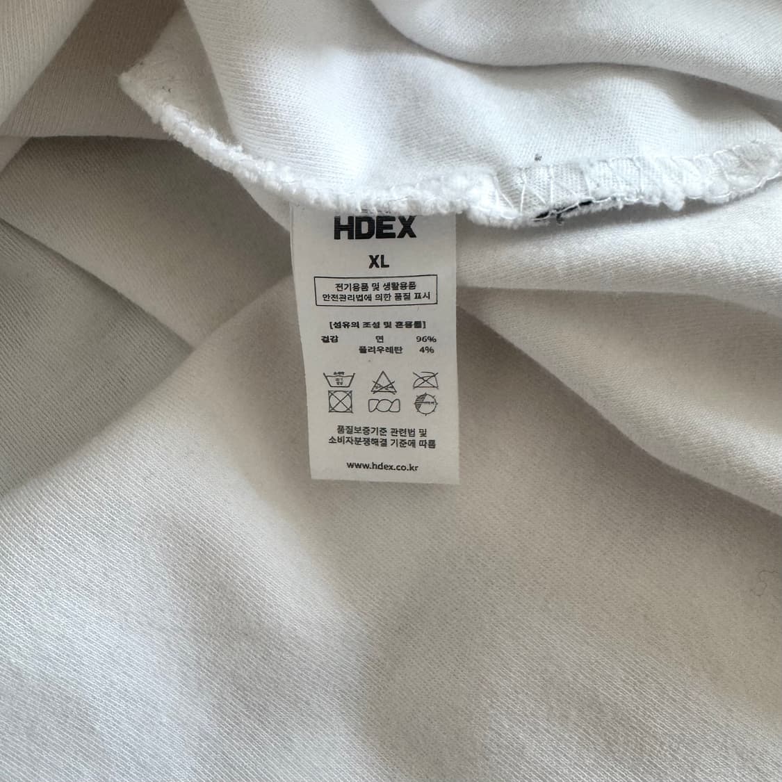 HDEX 에이치덱스 오버핏 반팔티 상품이미지4