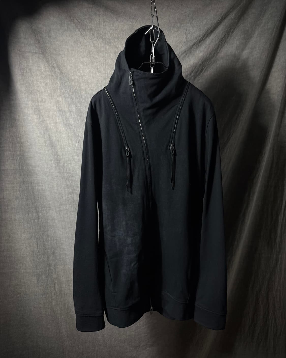 D.HYGEN Asymmetrical Zip Hoodie Jacket   상품이미지4