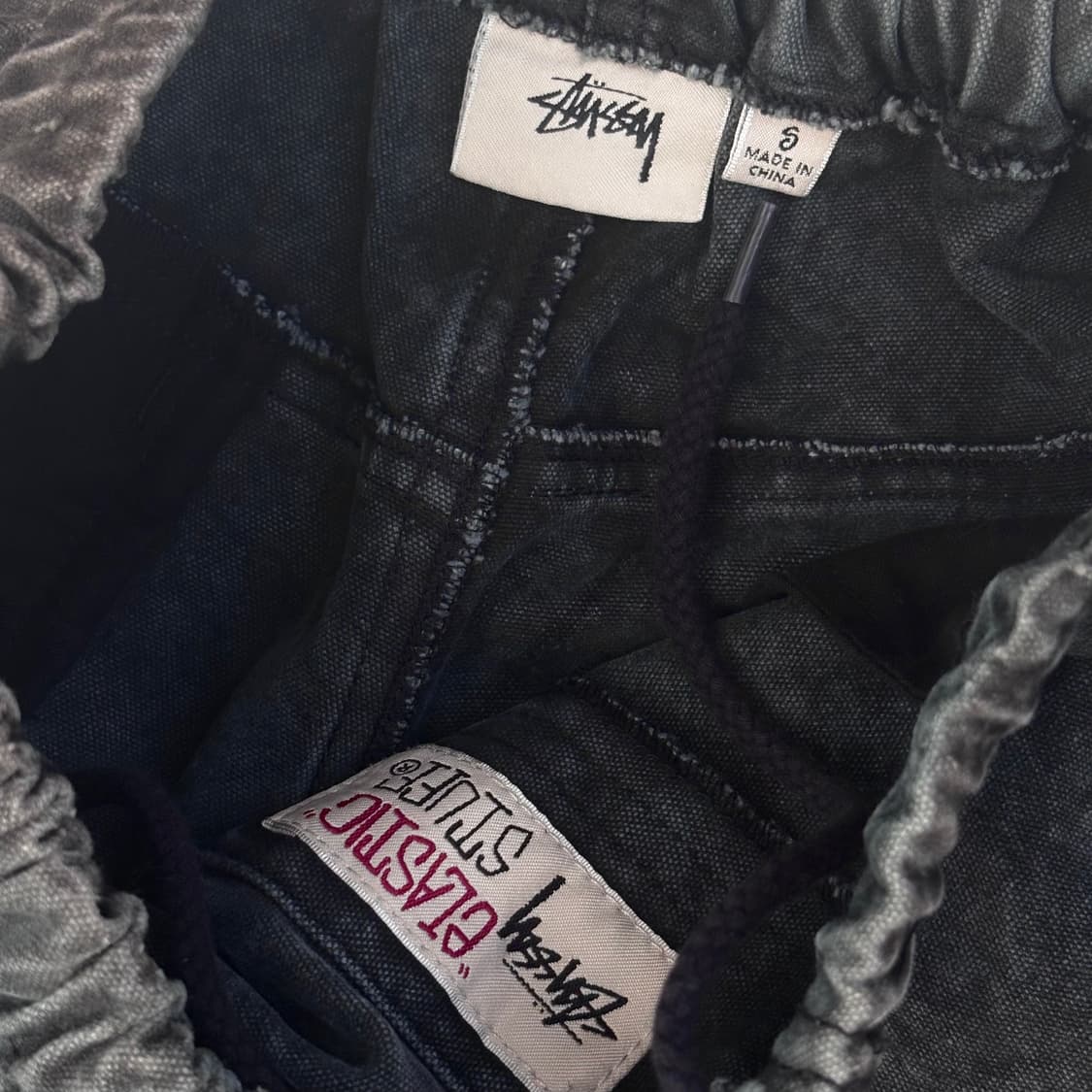 STUSSY WASHED CANVAS BEACH PANTS 상품이미지3