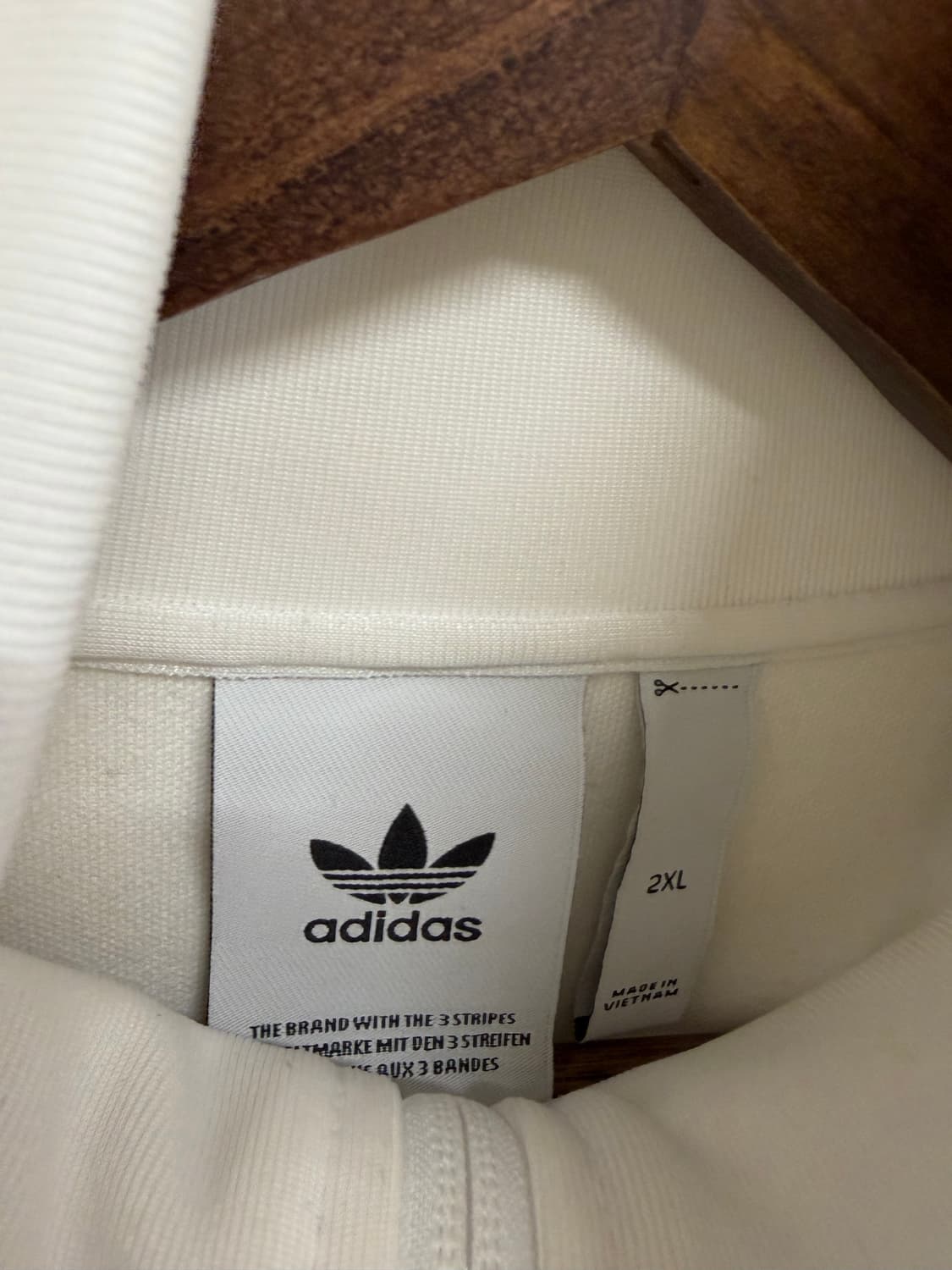 N21. 아디다스 화이트 파이어버드 져지 상품이미지2