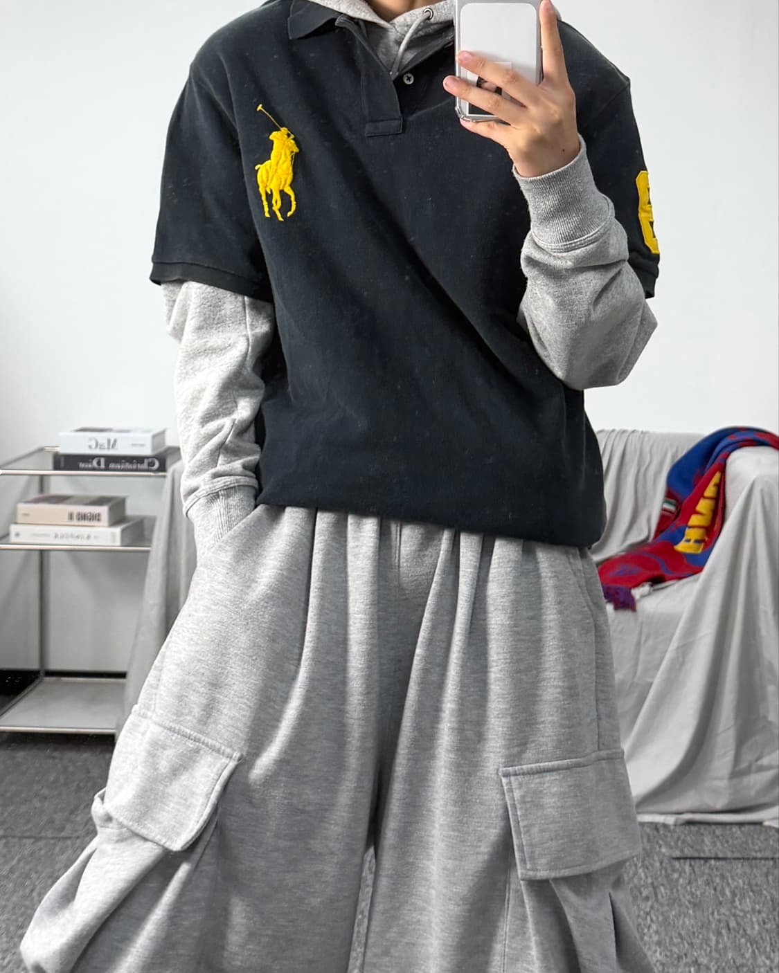 폴로 랄프로렌 딥 네이비 빅포니 pk XL 상품이미지3