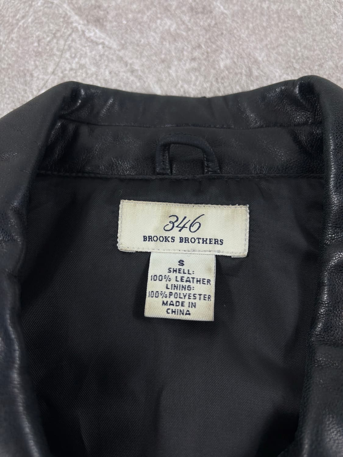 - Brooks Brothers 346 Leather Jacket   상품이미지3