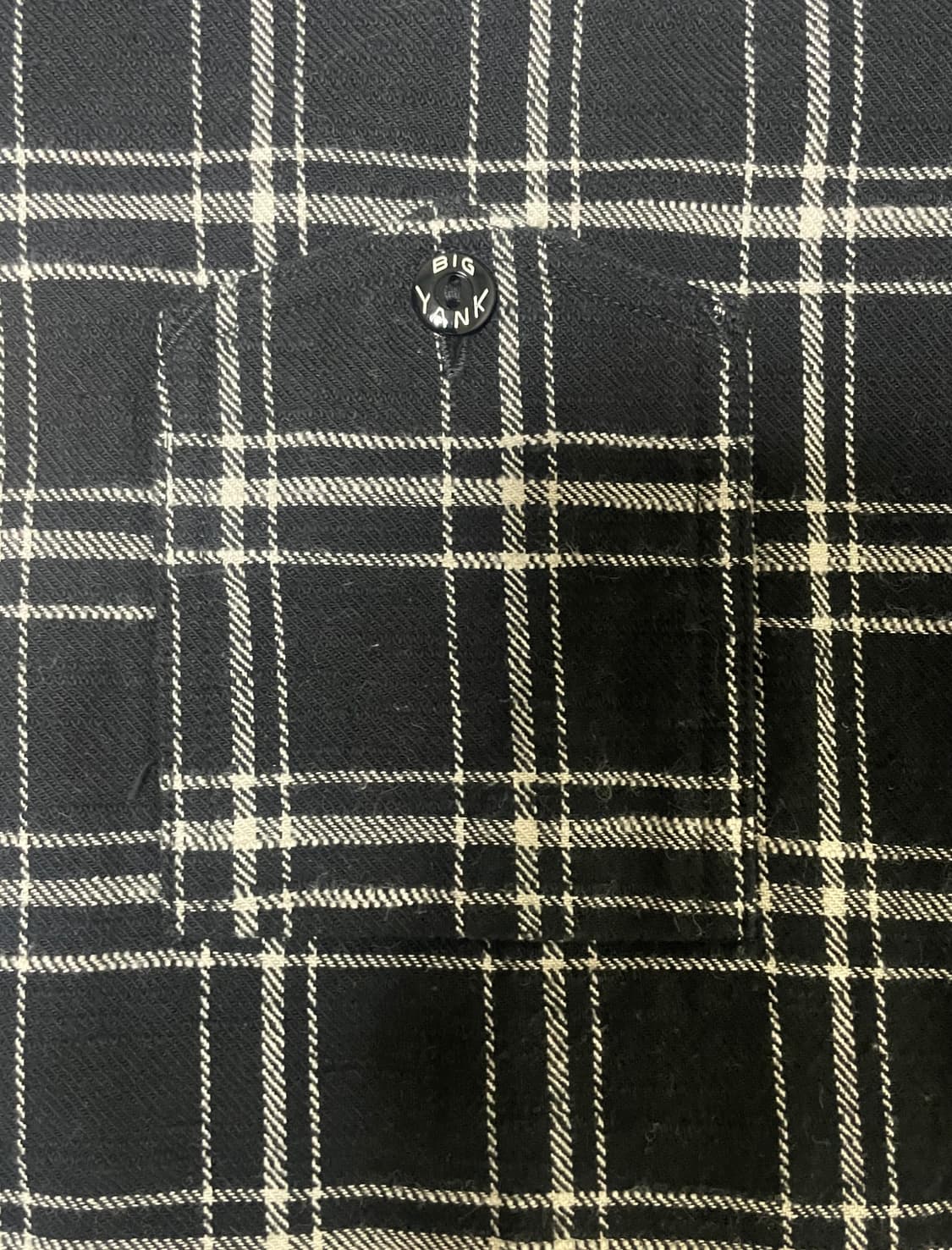 [빅얀크] 아나토미카 블랙 플라넬 셔츠 / 17 상품이미지7
