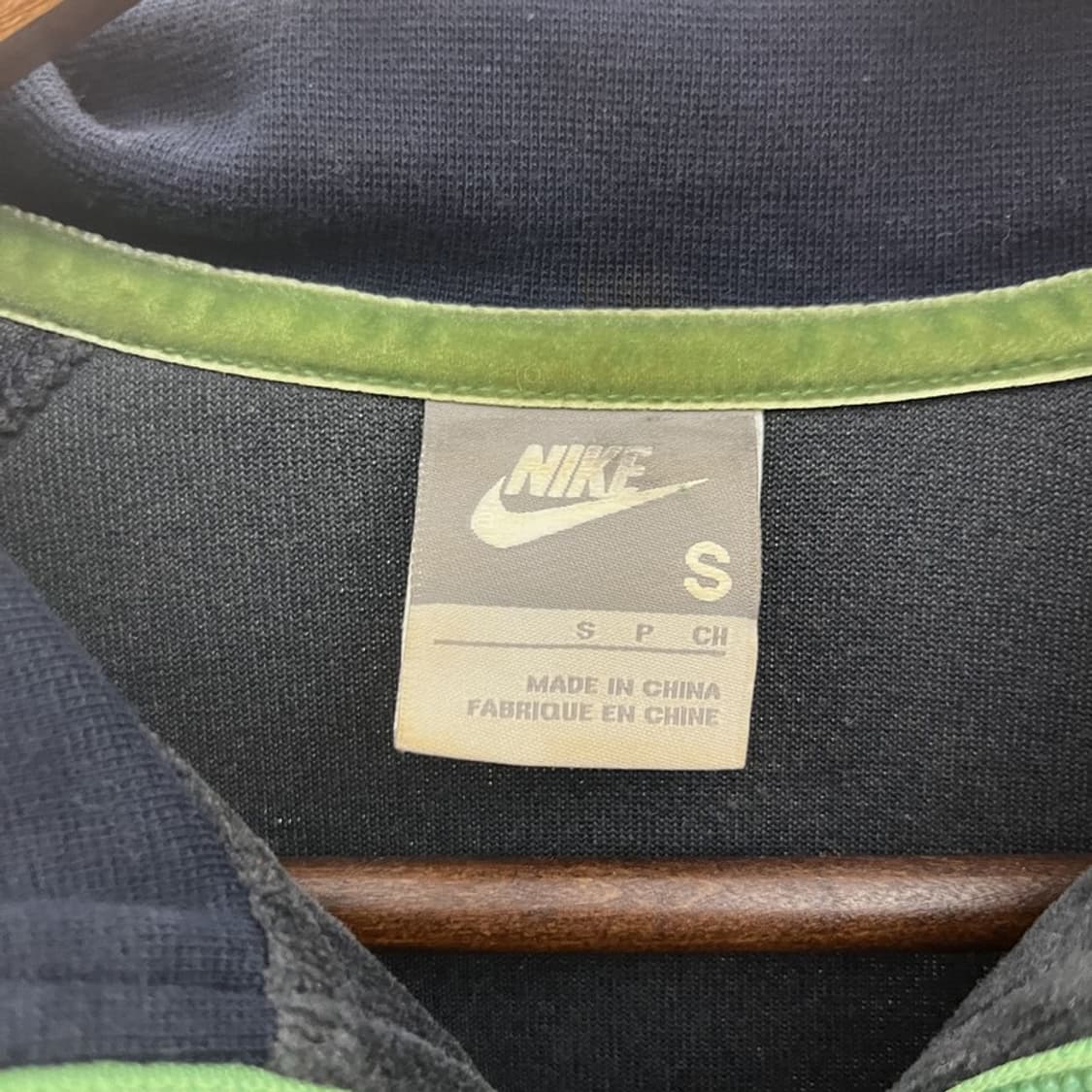 나이키 Y2K 00's 레트로 빈티지 벨벳 집업 S C10661 상품이미지5