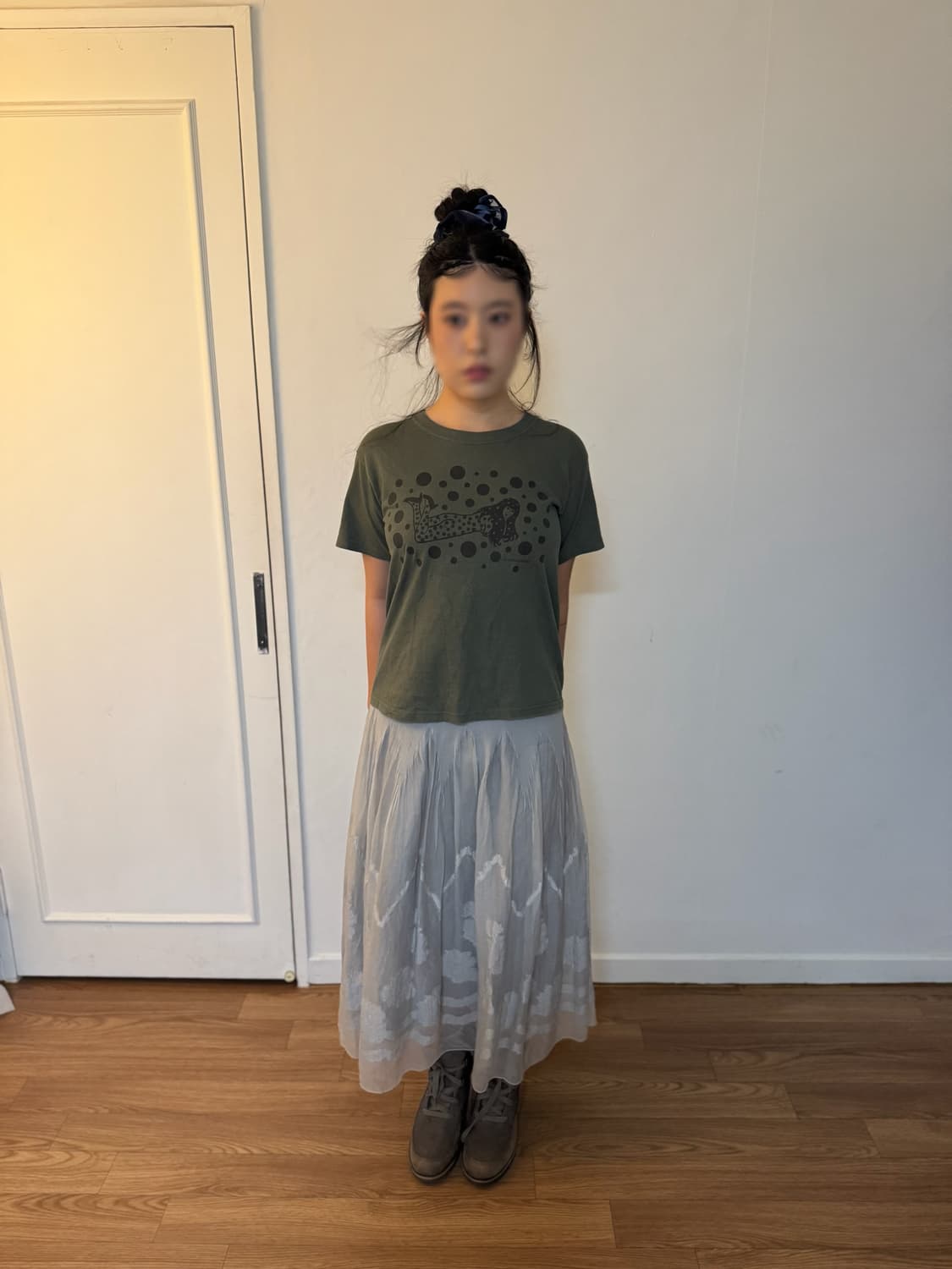 Vintage Lace Skirt 상품이미지5
