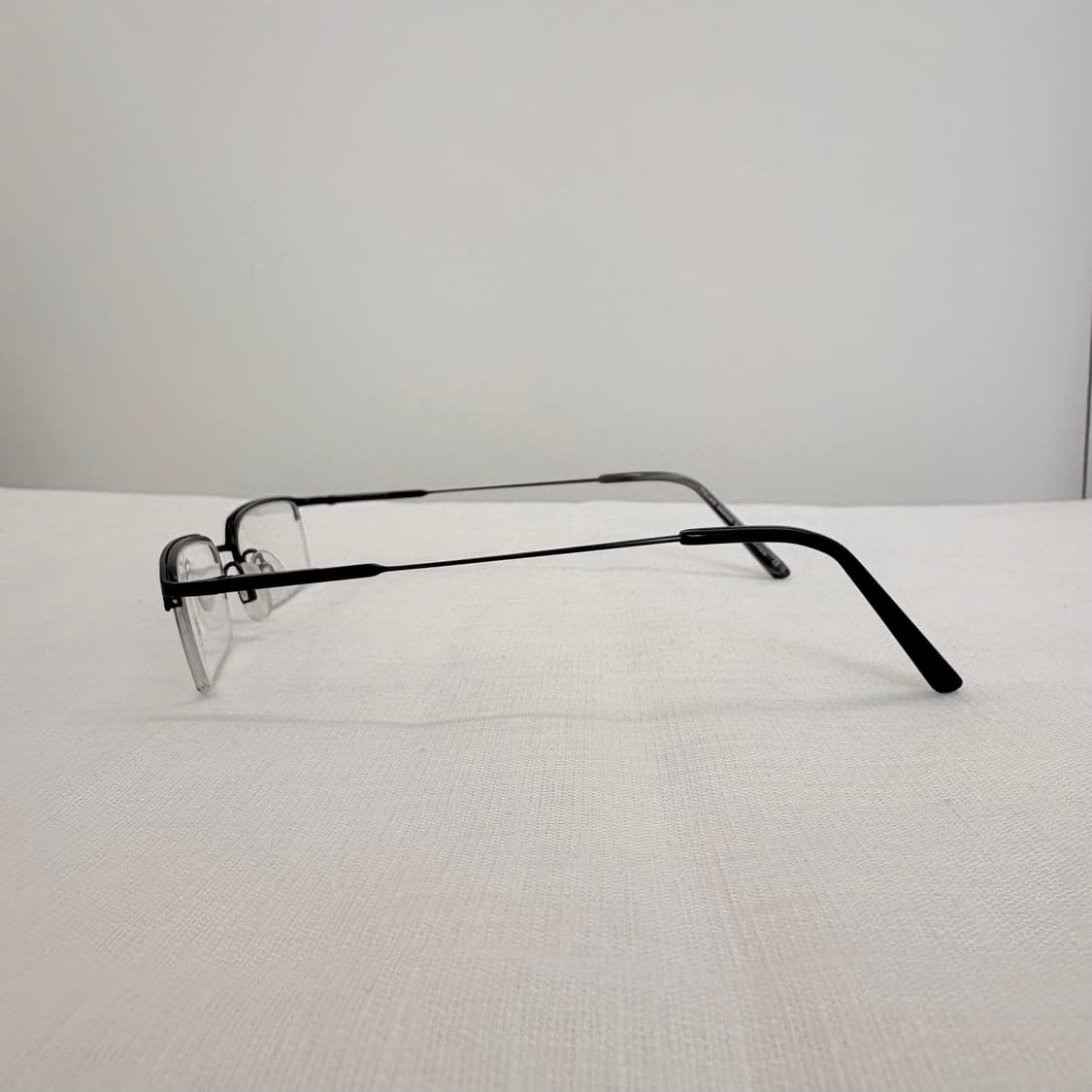 YE 그레이 반무테 빈티지안경 상품이미지4