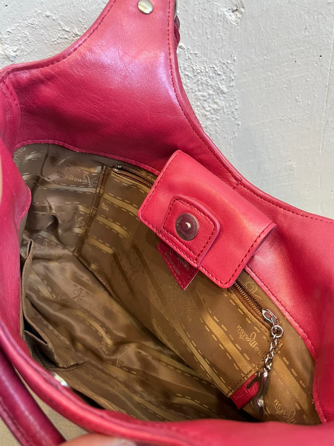 kanematsu 레더 숄더백 Made in JAPAN 상품이미지7