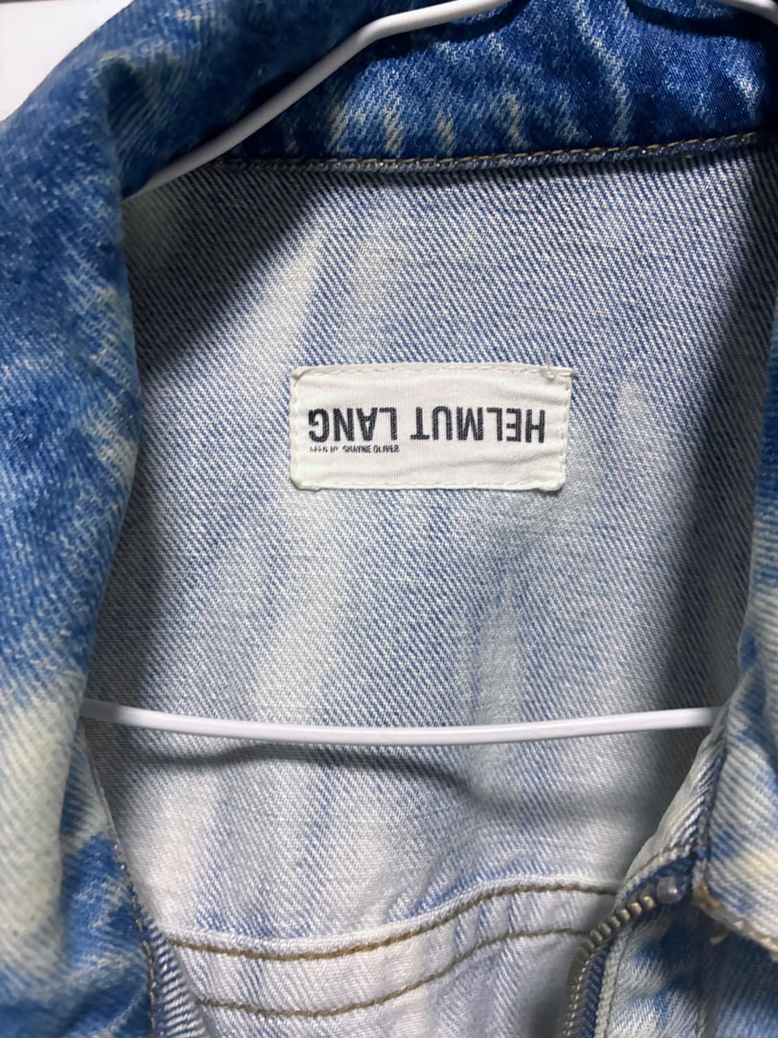 Helmut lang 리버시블 청자켓 상품이미지5