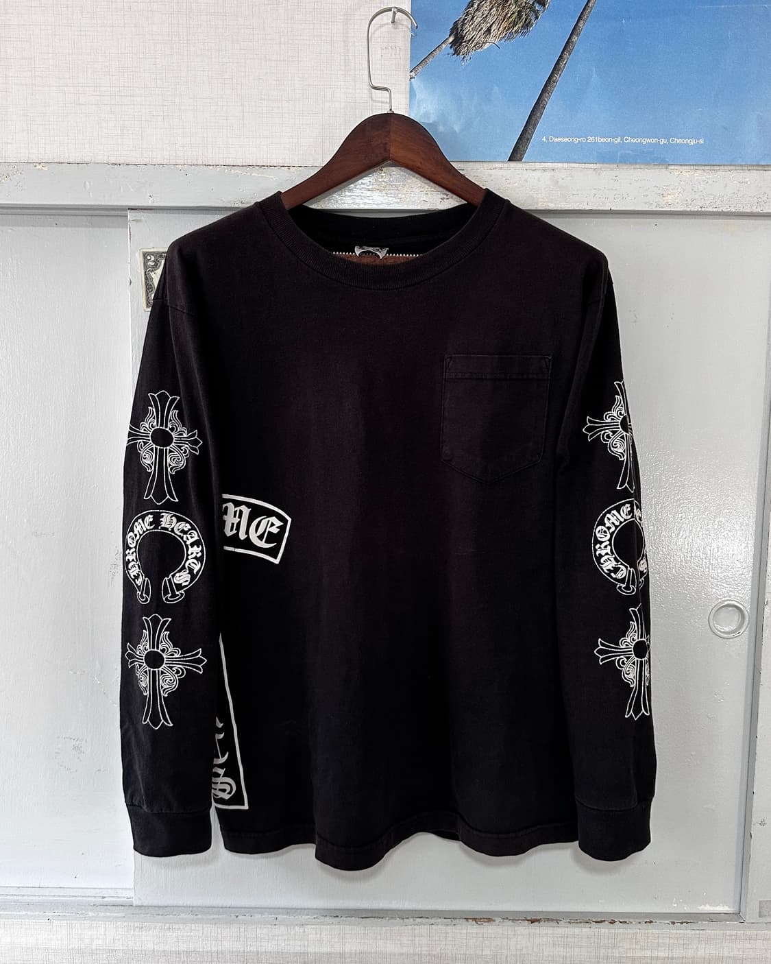 90s USA OG Chrome hearts LS 상품이미지3