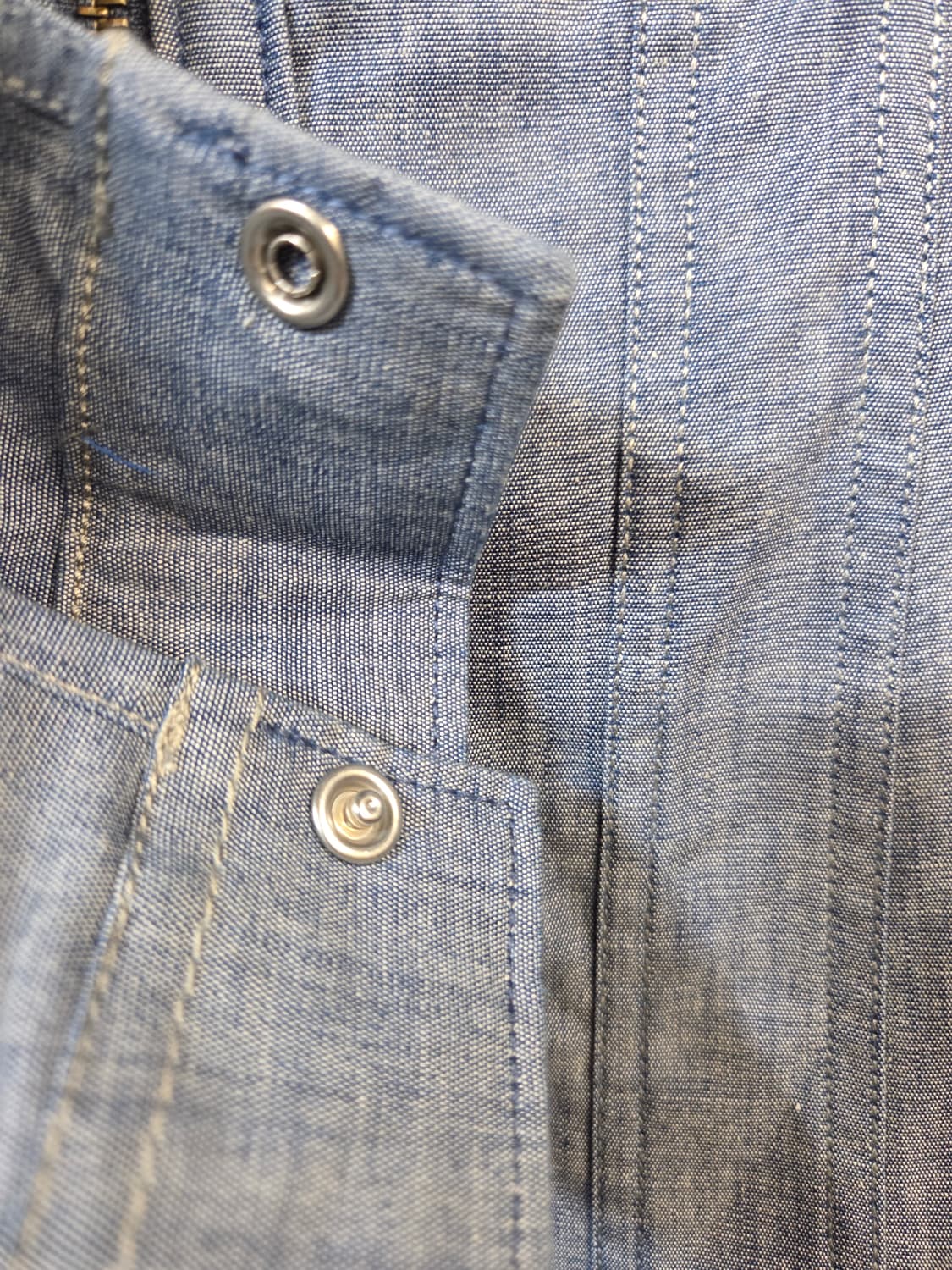 G-Star RAW 데님 집업 셔츠(S) 상품이미지6