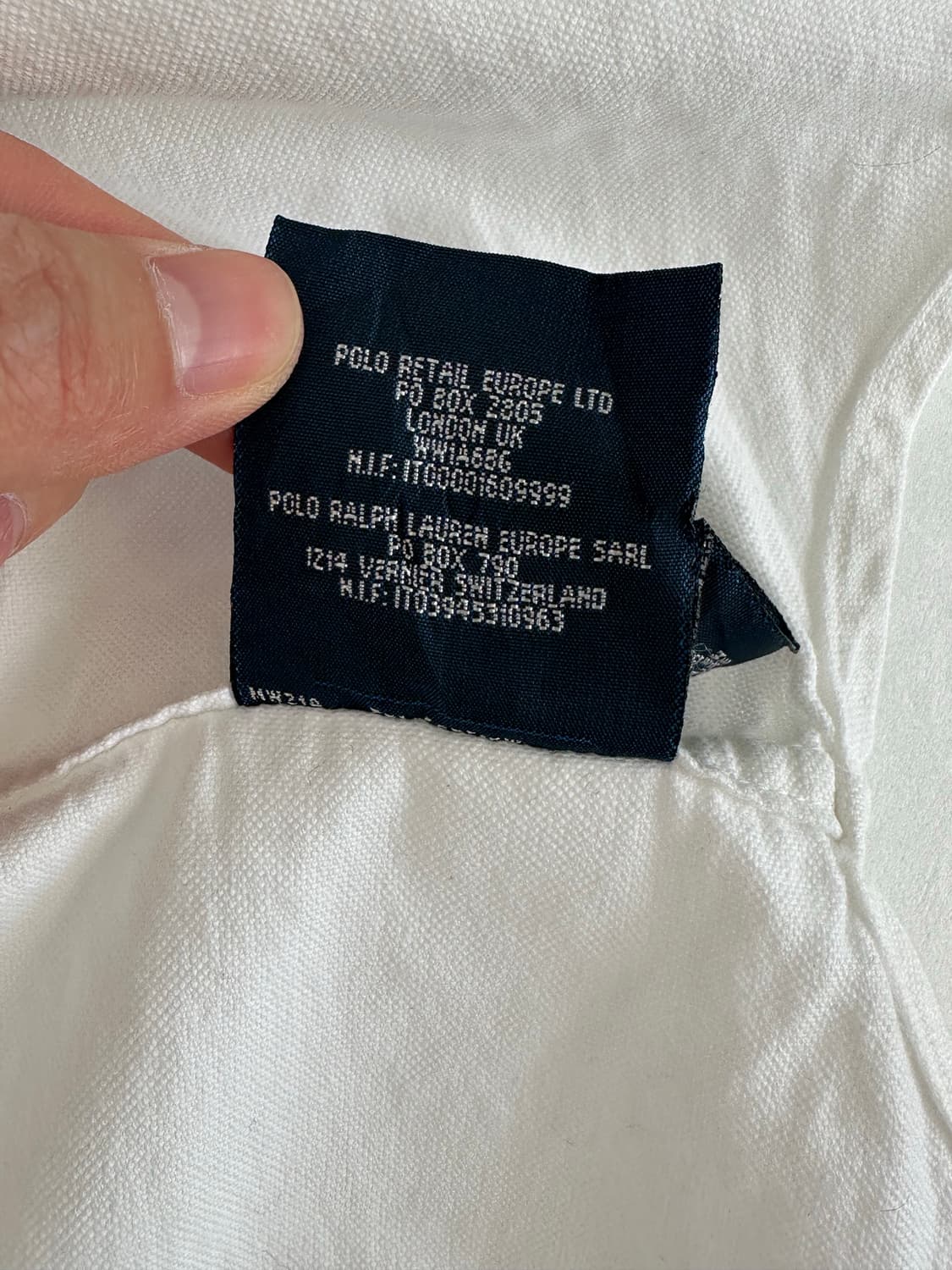 폴로랄프로렌 화이트셔츠 상품이미지6