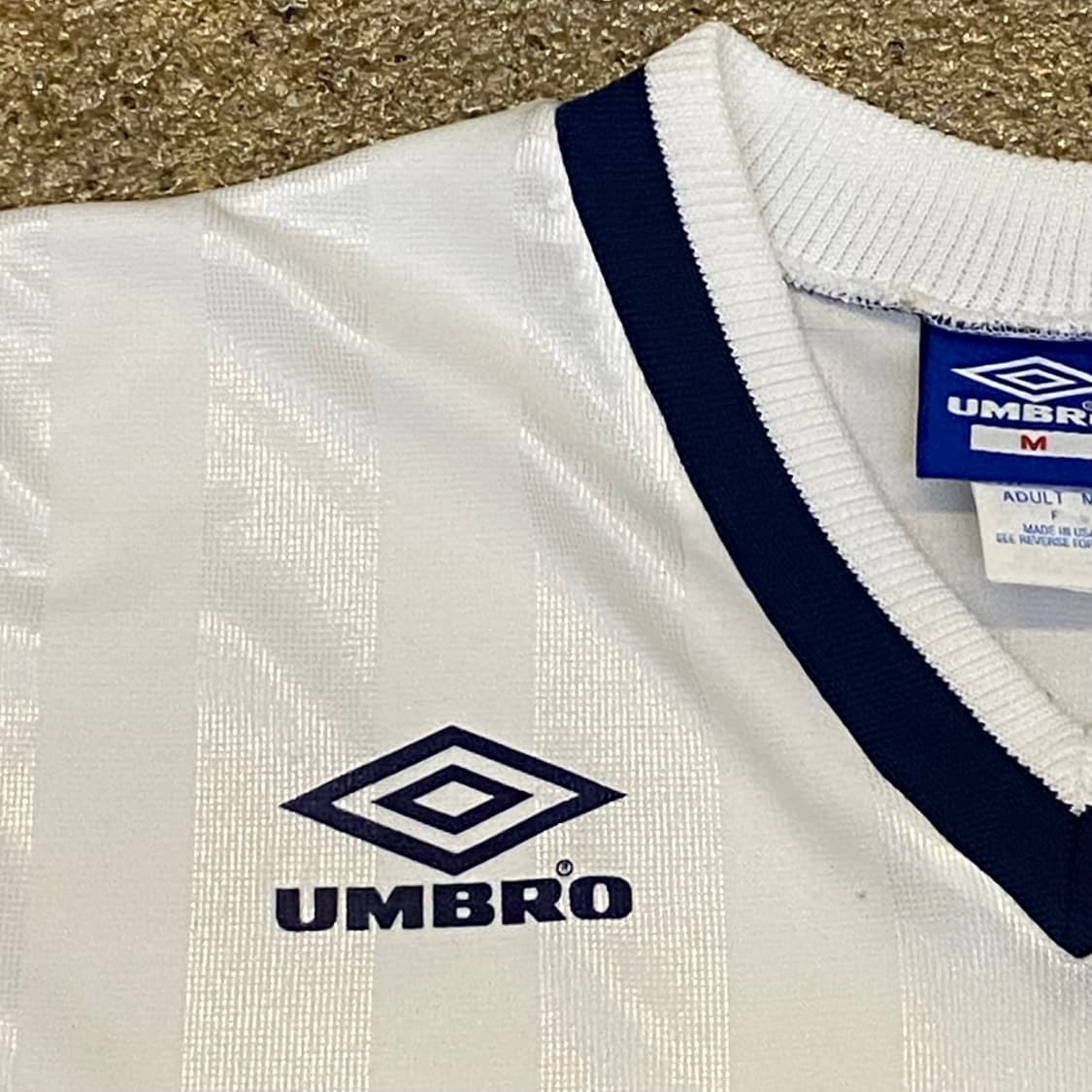 새상품급 90s Made in USA 엄브로 빅로고 축구유니폼 상품이미지4