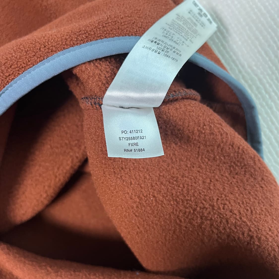 파타고니아 신칠라 폭스 레드 상품이미지4