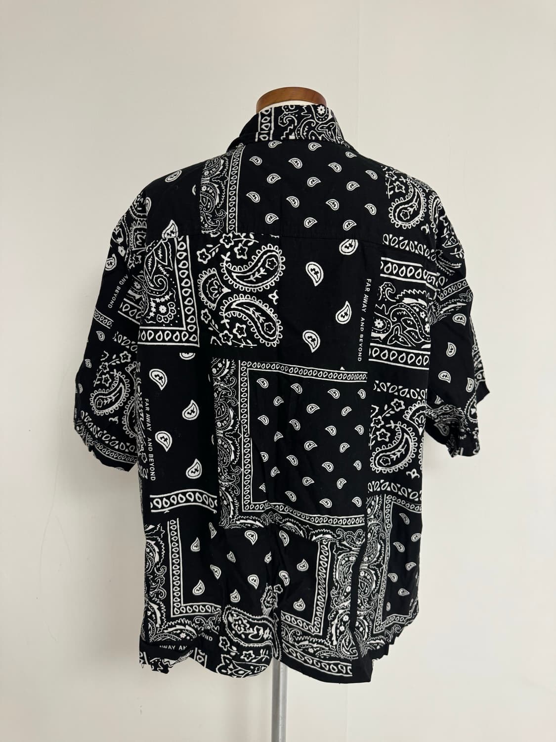 H&M 페이즐리 하와이 반팔 셔츠 XXL 상품이미지2