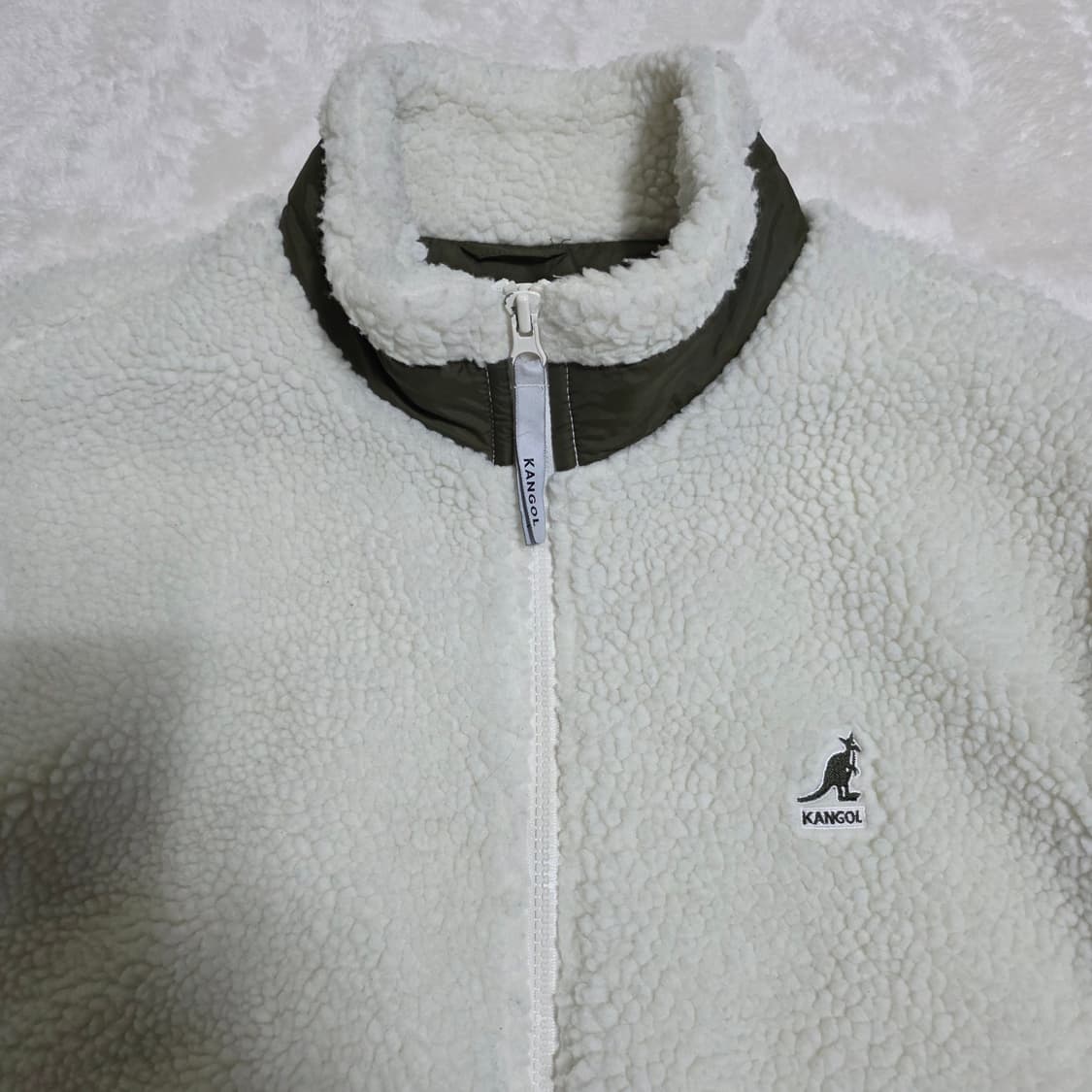 (M)캉골 뽀글이 플리스 자켓 상품이미지2