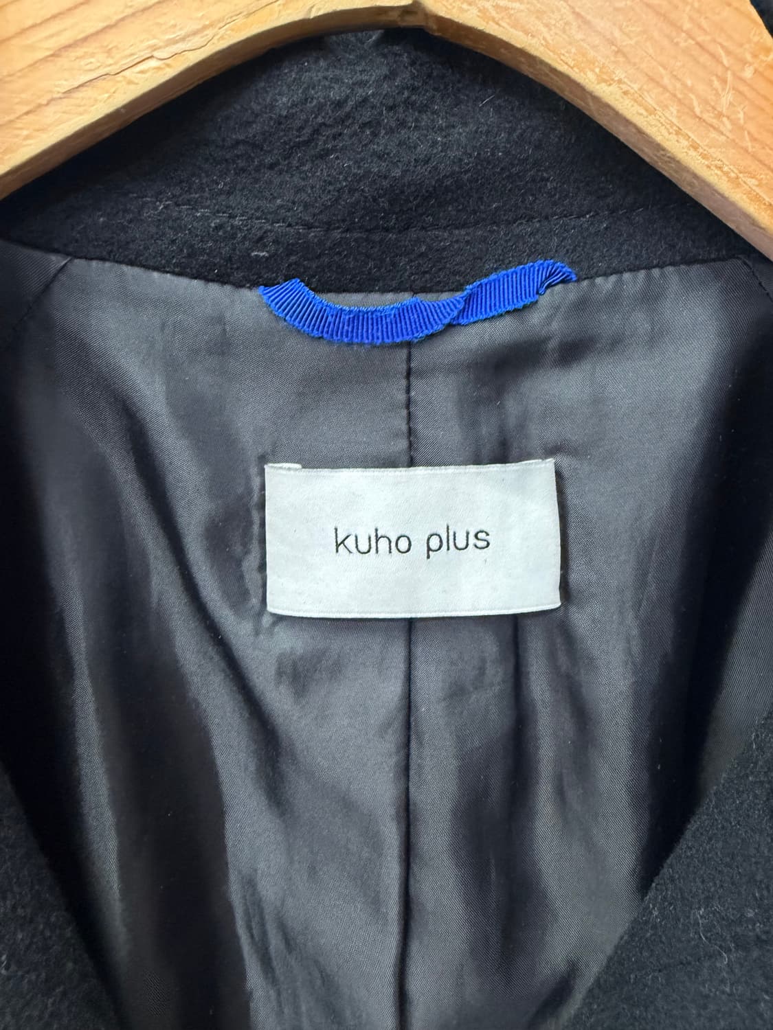 정품) kuho plus 구호플러스 22ss 오버핏 캐시미어 피코트 F 상품이미지6