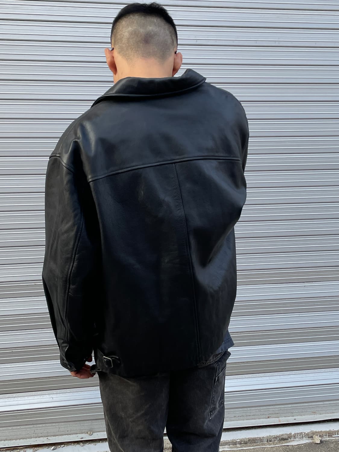 90s Old GAP Leather Jacket 상품이미지7