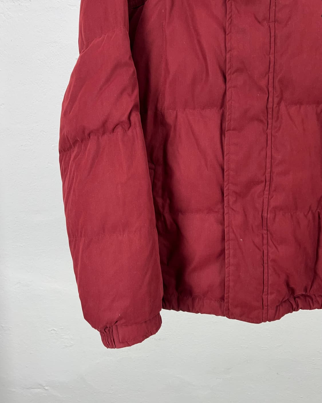 이브 생로랑 뿌르 옴므 버건디 덕 다운 스냅 버튼 패딩 자켓 상품이미지4