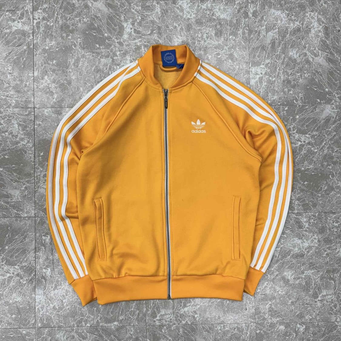 아디다스 옐로우 SST 바시티 트랙탑 져지(100) 상품이미지2