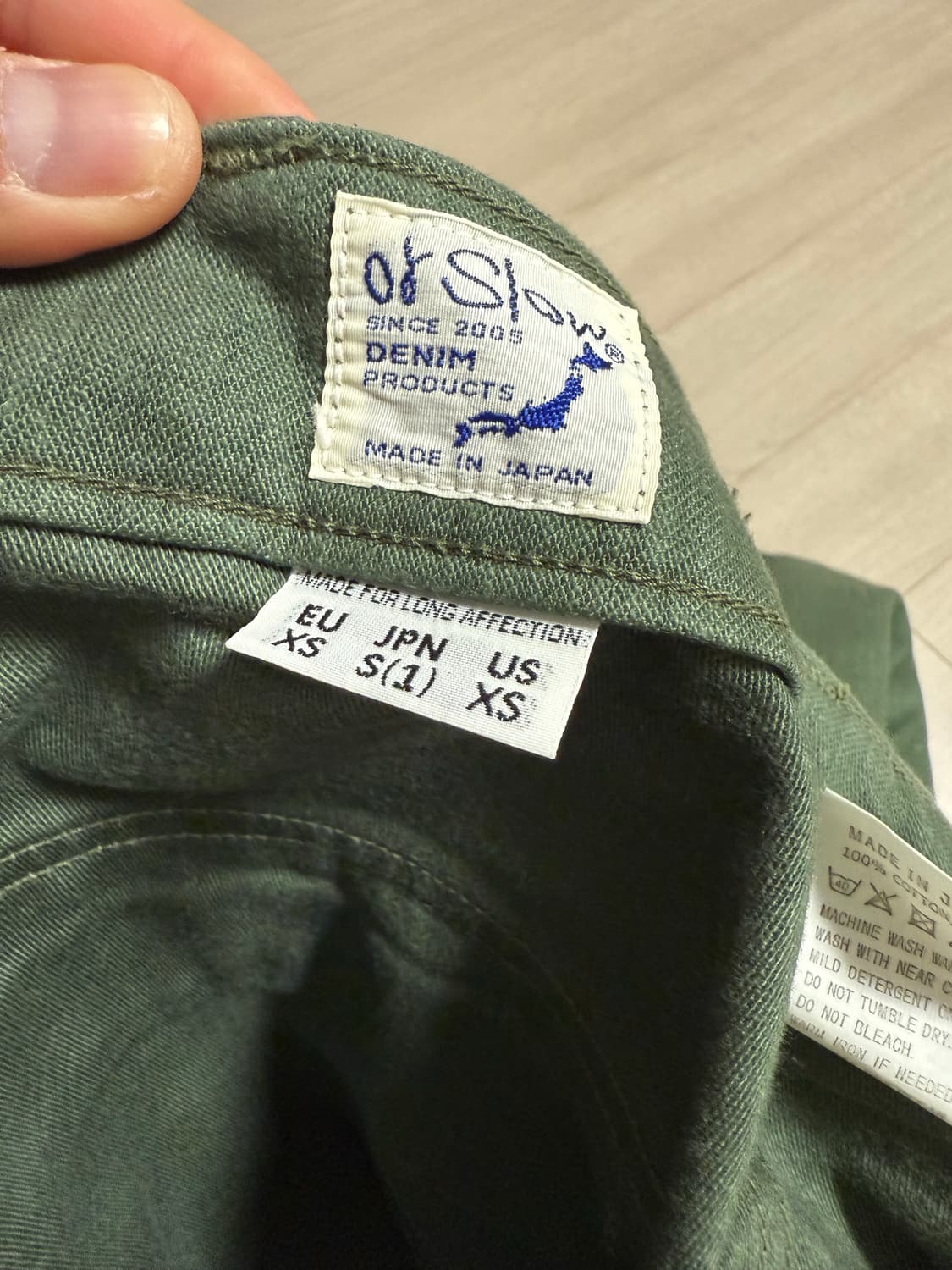 [1] 오어슬로우 퍼티그 레귤러핏 상품이미지3