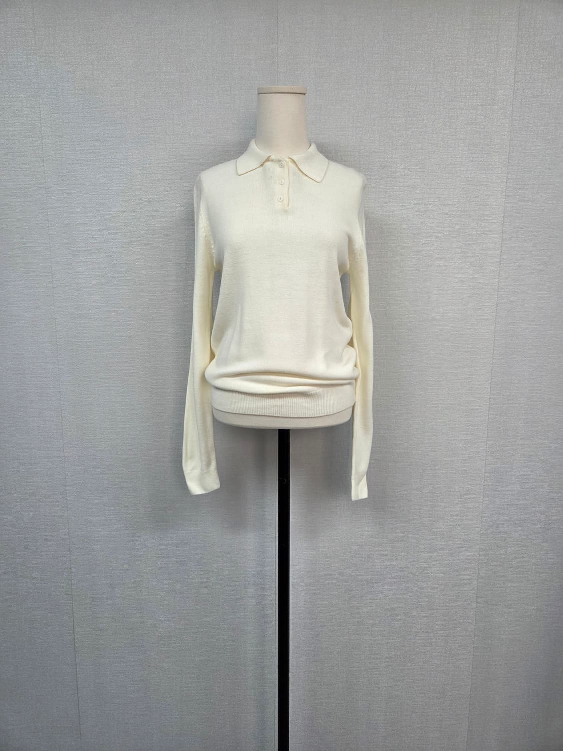 베네통 캐시미어100%여성긴팔카라티 상품이미지1