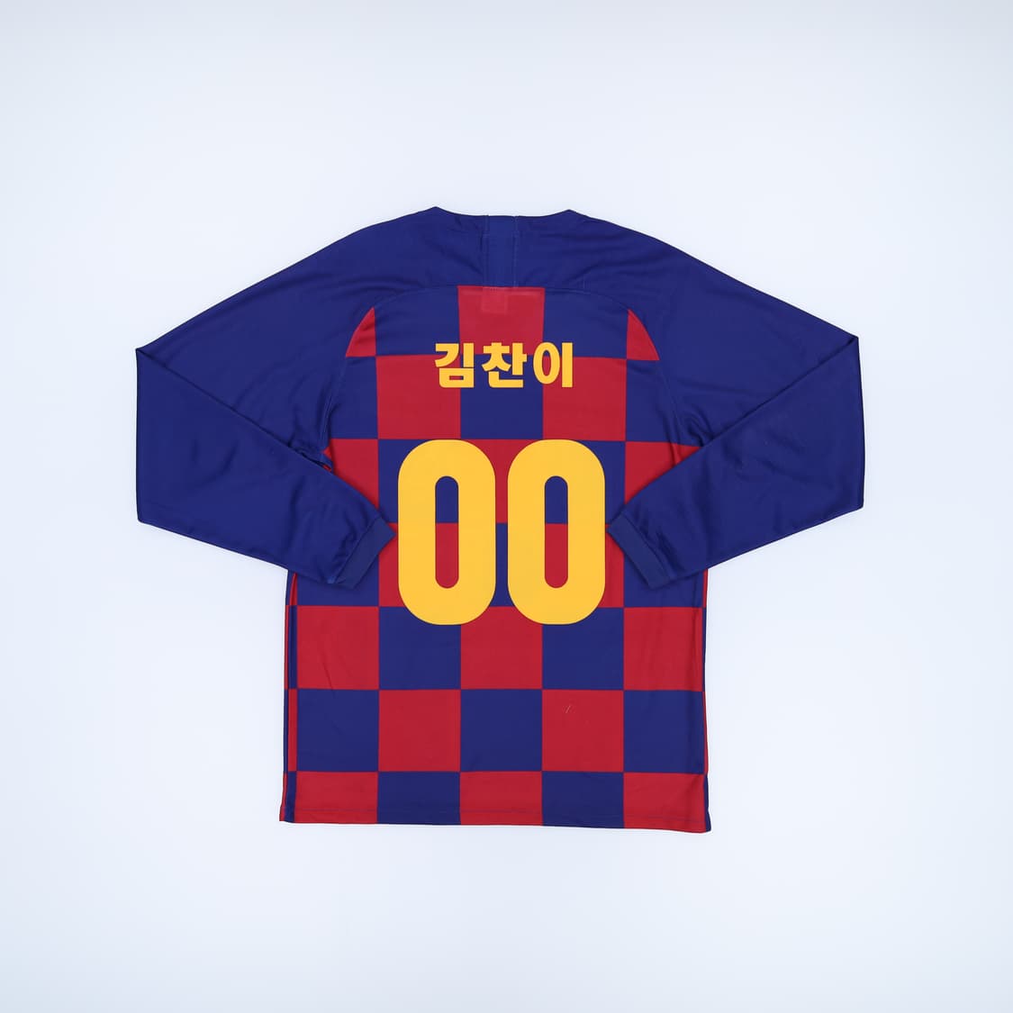 [L95] 바르셀로나 등번호 김찬이00 유니폼 1103HR3 상품이미지2
