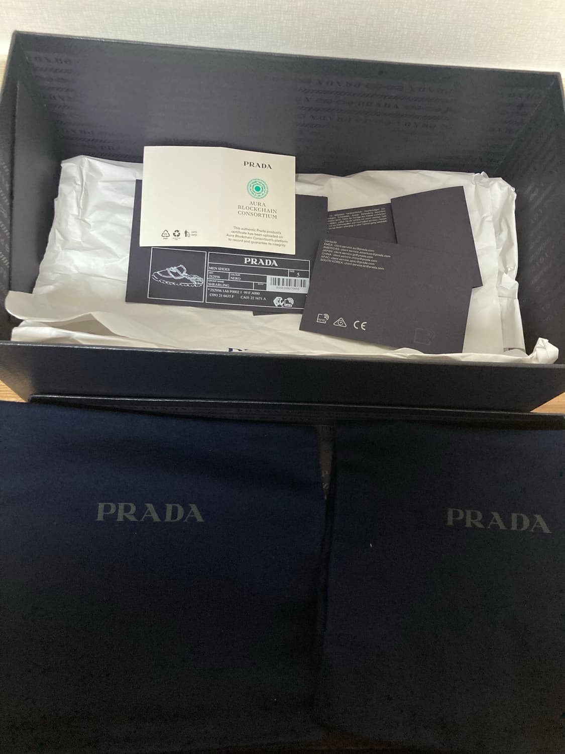 프라다시어링뮬(정품)프라다로퍼 상품이미지8