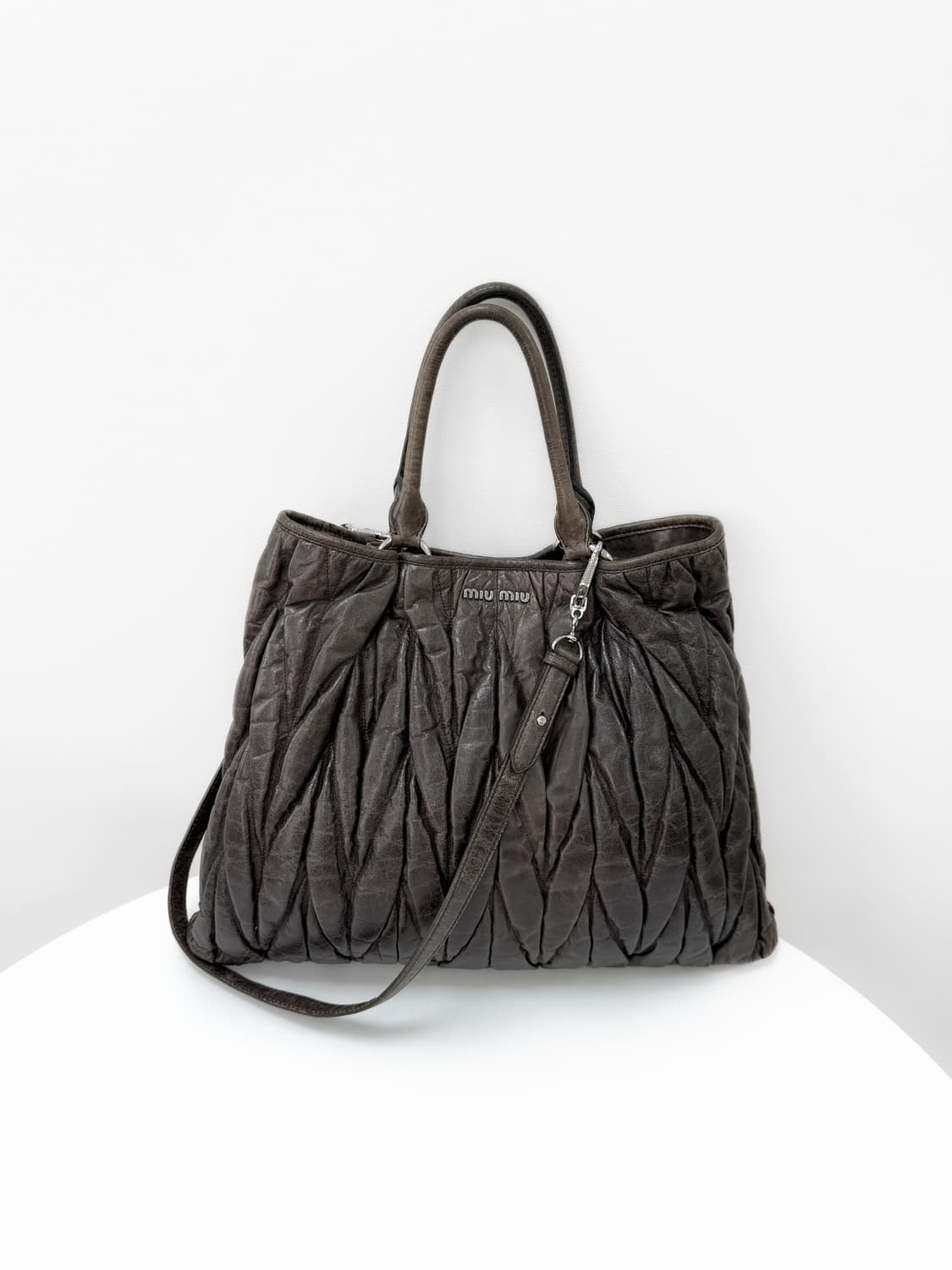 미우미우 나파 빈티지 마테라세 2WAY 숄더백 상품이미지1