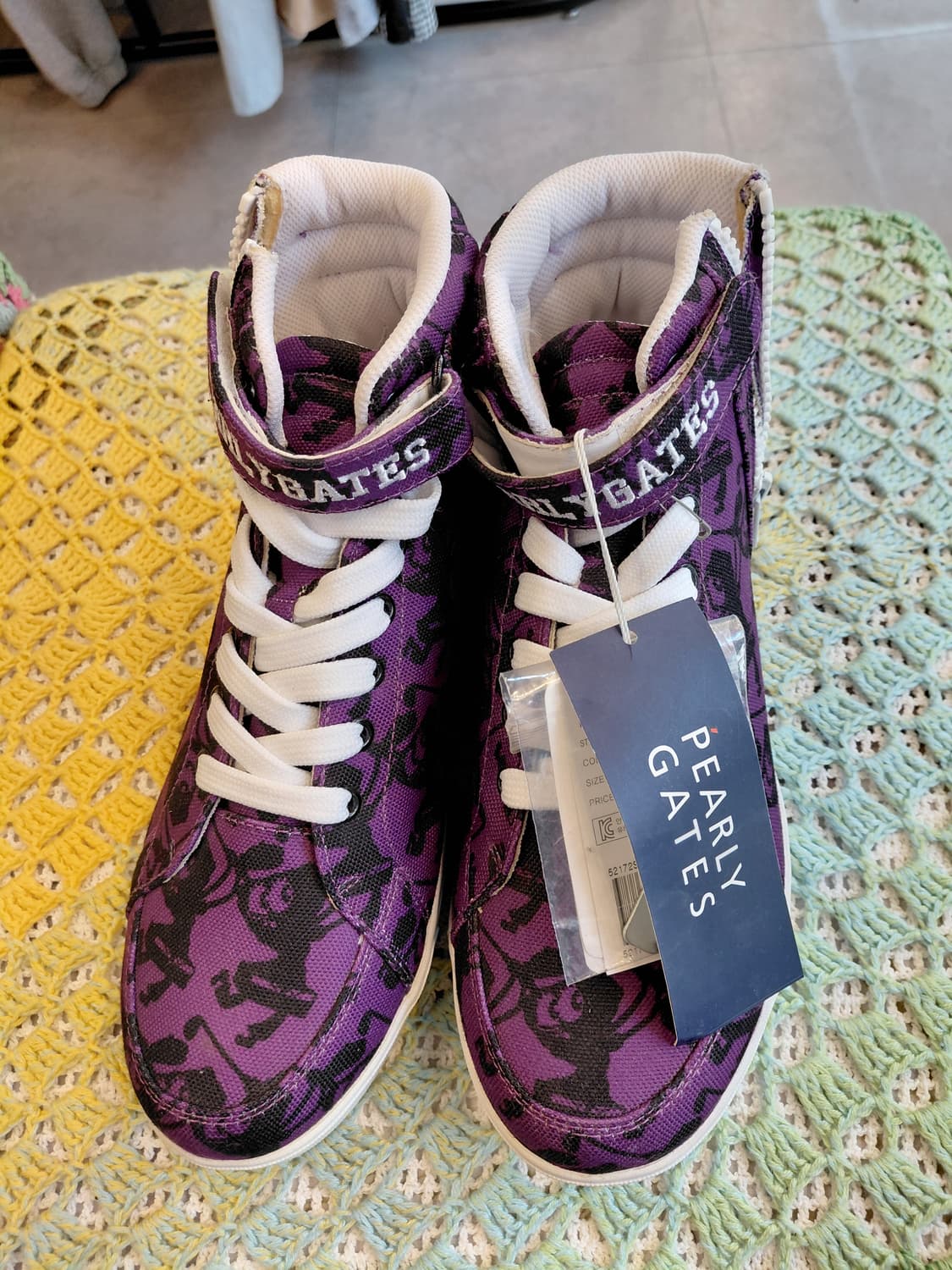 230 파리게이츠 하이탑 골프화 새것 !! 상품이미지2