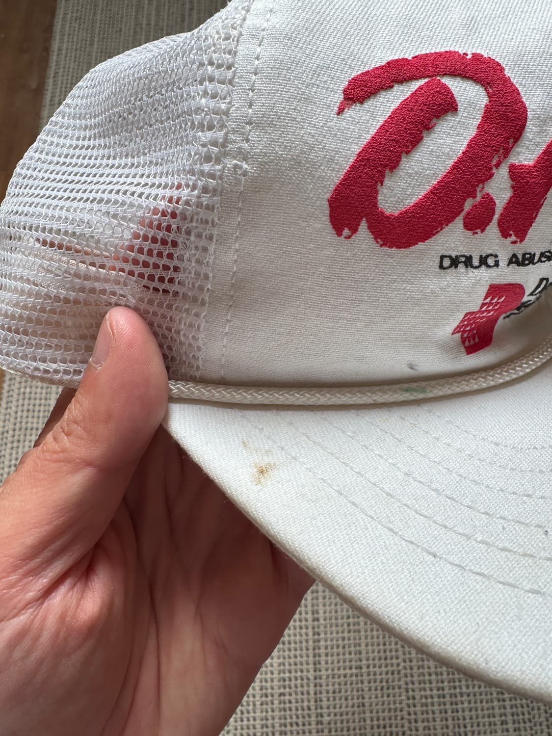 90s made in USA d.a.r.e 캡 상품이미지2