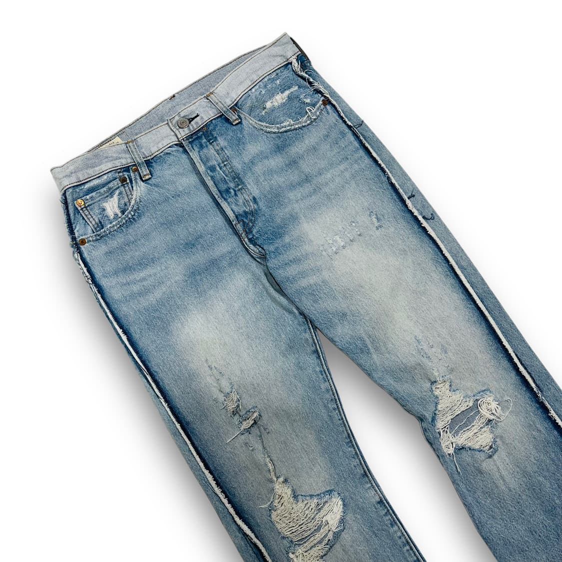 리바이스 501 데미지 리버스 프리미엄 데님팬츠 상품이미지3