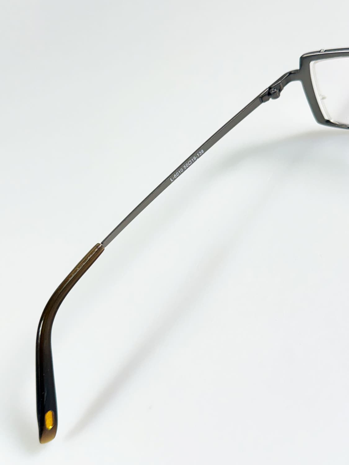 LUXURY OCCHIALI 실버메탈 반무테 스퀘어 빈티지 안경 상품이미지7