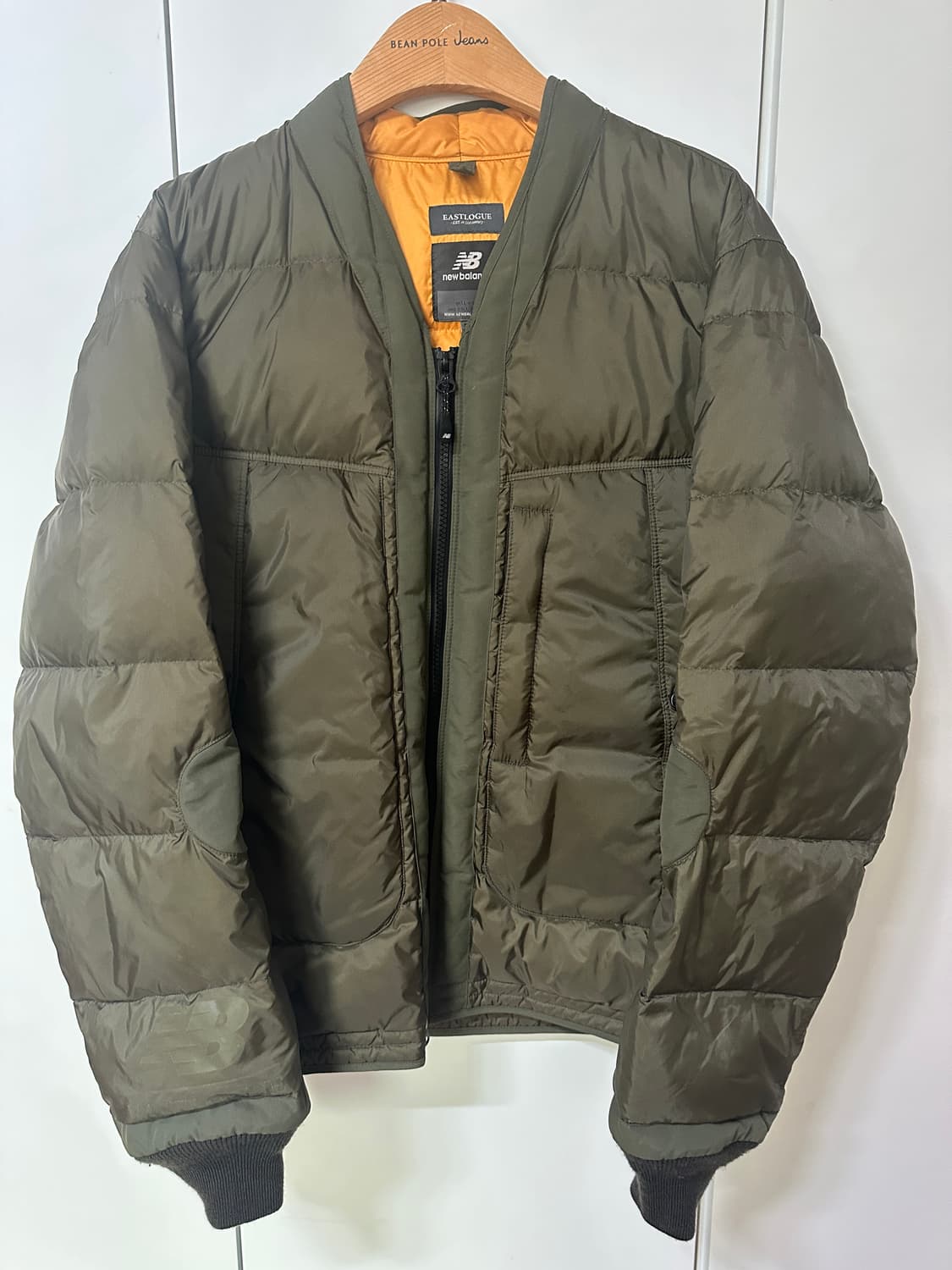 뉴발란스 EASTLOGUE 패딩 점퍼 카키 상품이미지1