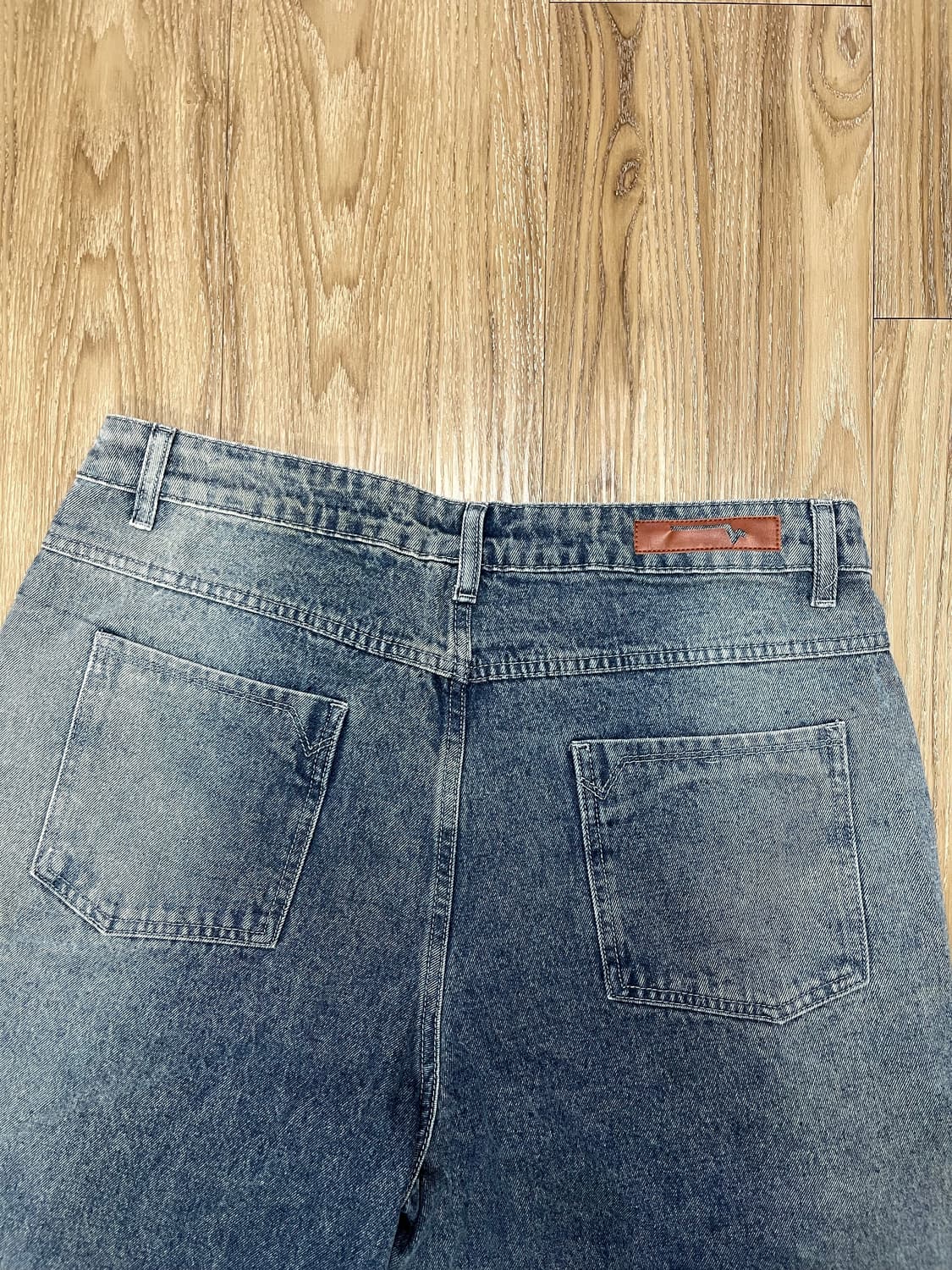 Interesting 버뮤다 컷오프 데님 반바지 34 상품이미지4