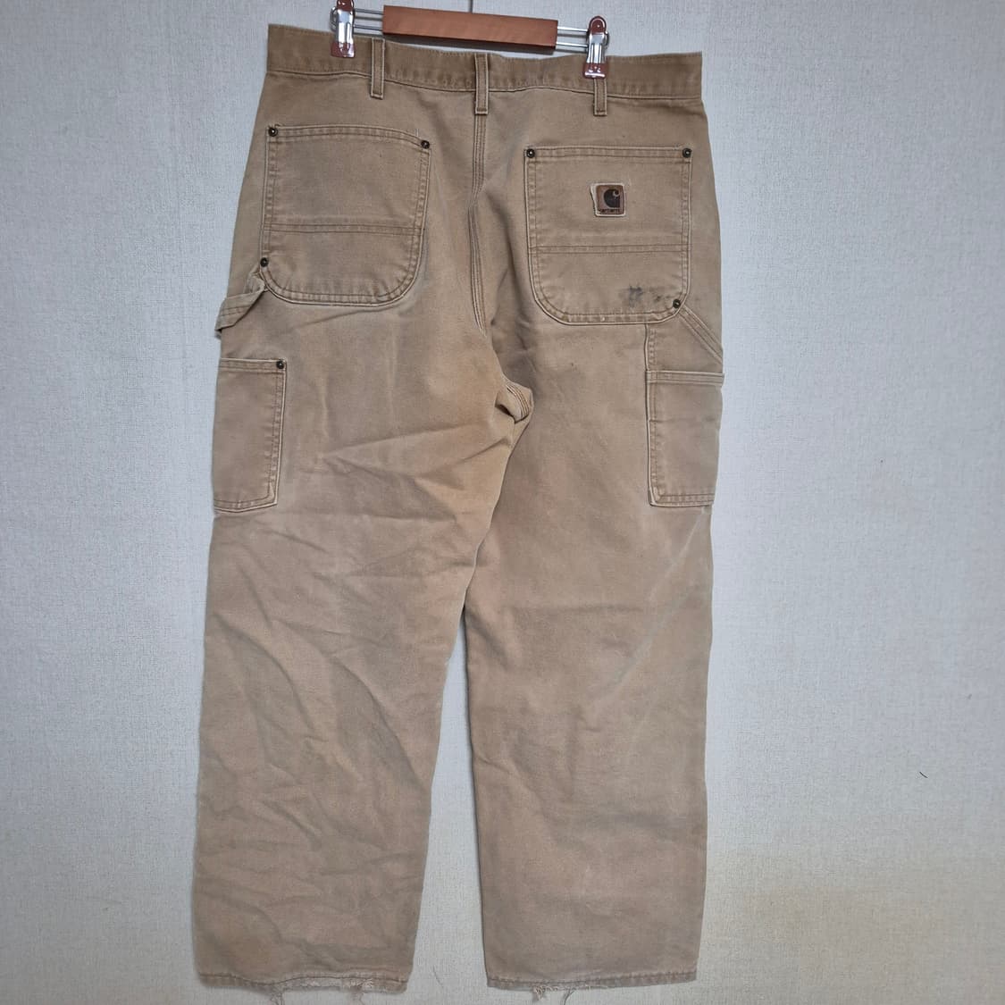 00's 칼하트 carhartt 하드워싱 더블니 팬츠 상품이미지5