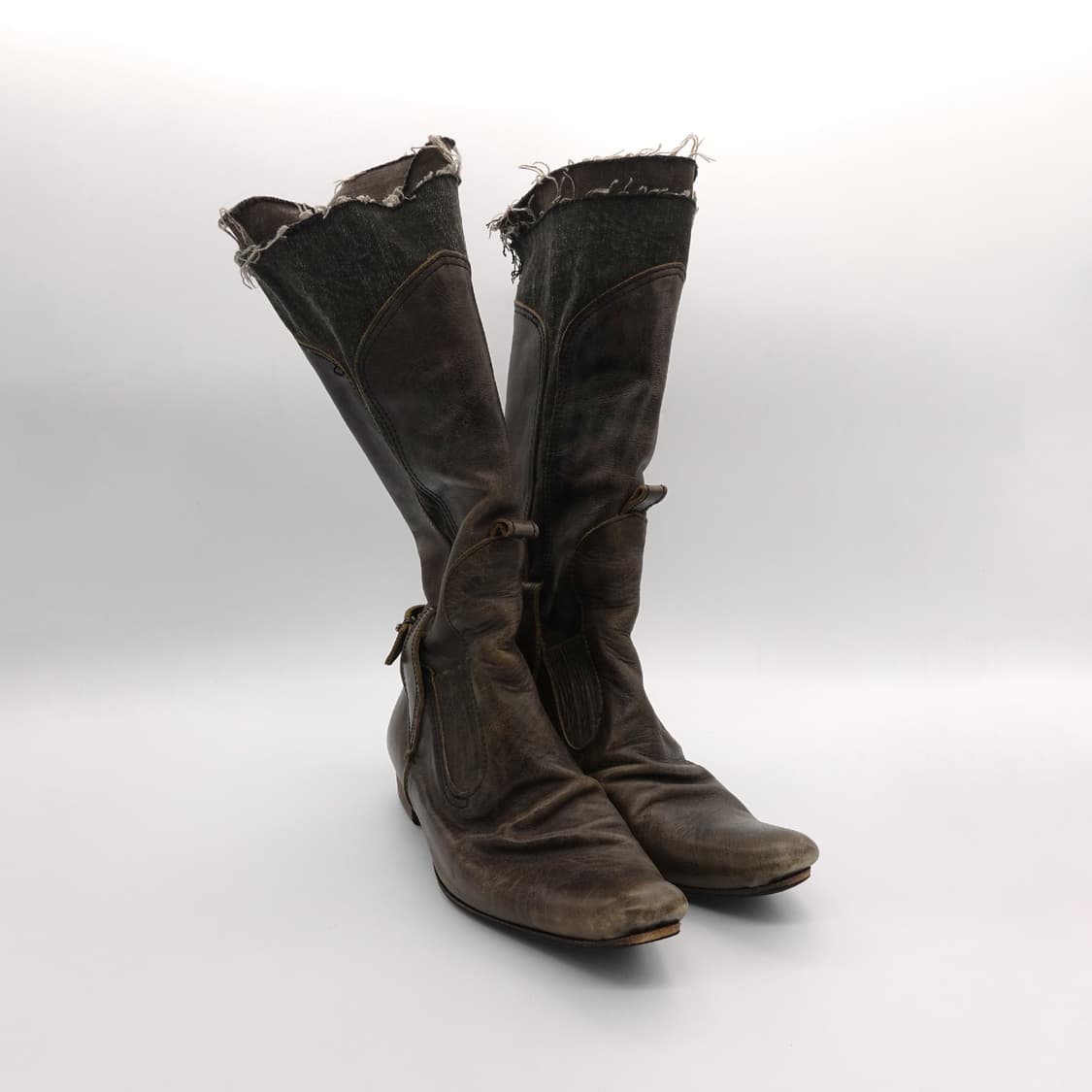 [23~240]ALFREDOBANNISTER 알프레도 배니스터 레더 부츠 상품이미지4