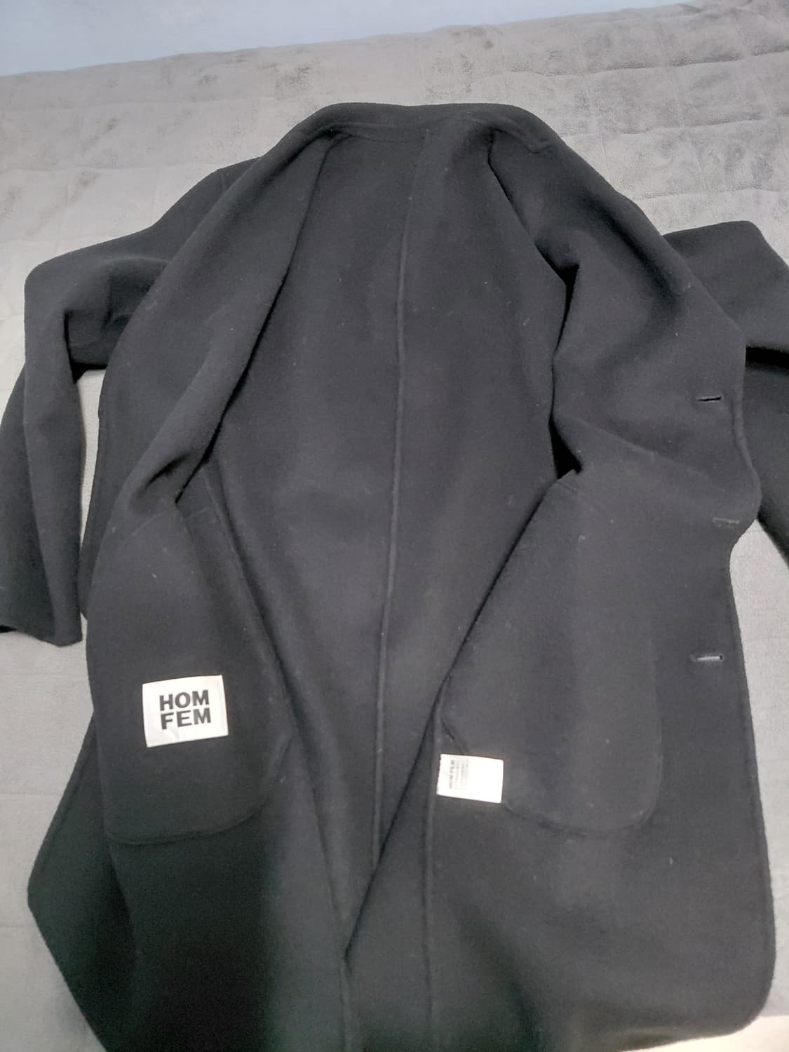 HOMFEM[옴펨] 캐시미어코트 M 상품이미지6