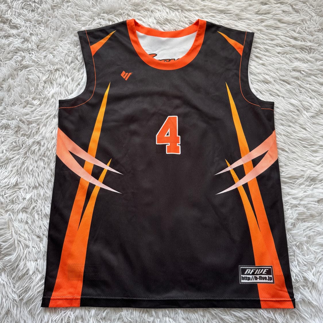 BFWB 일본빈티지 농구 유니폼 나시 농구 리버시블 농구반팔 L 105 상품이미지2