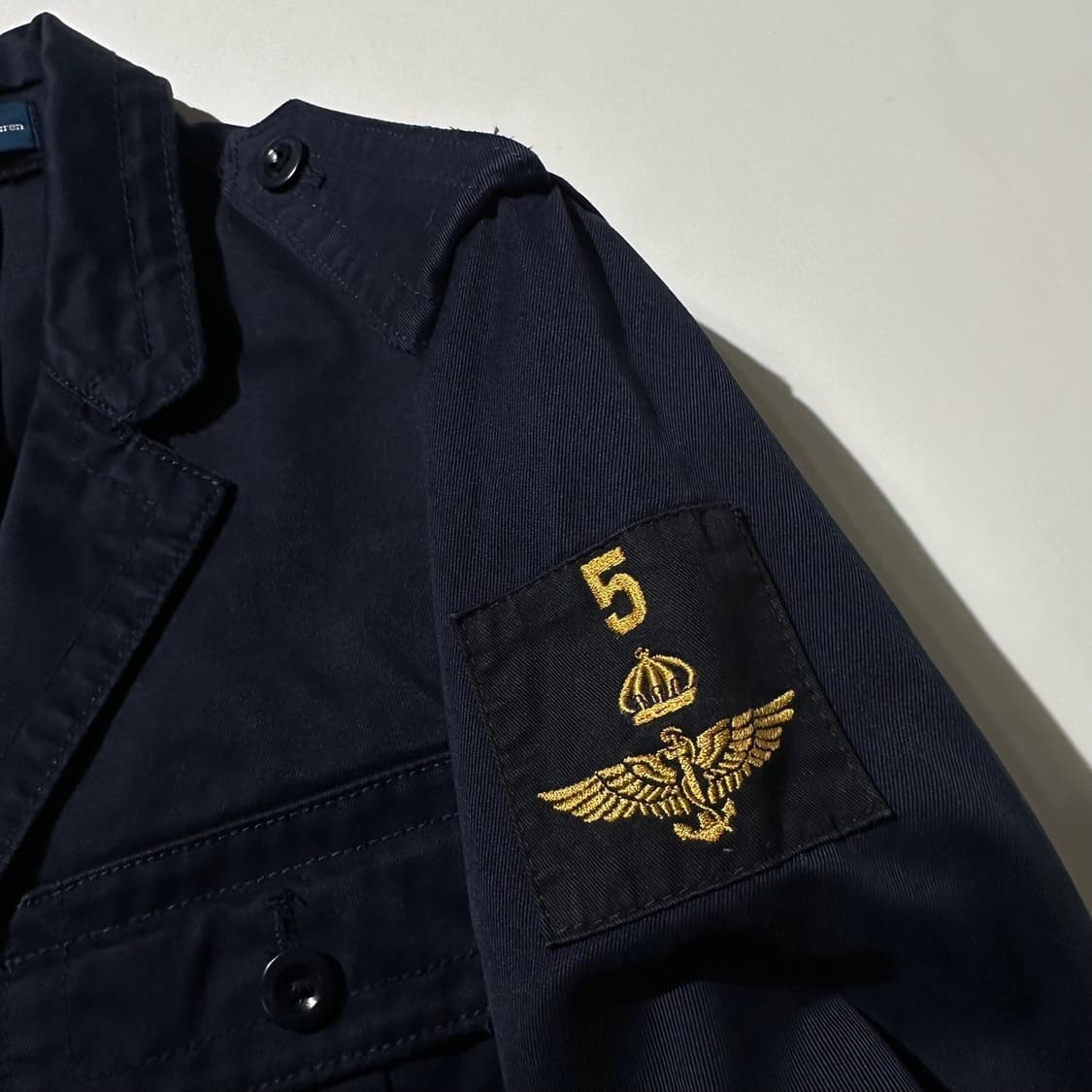 폴로 랄프로렌 블리커 밀리터리 자켓 네이비 상품이미지6